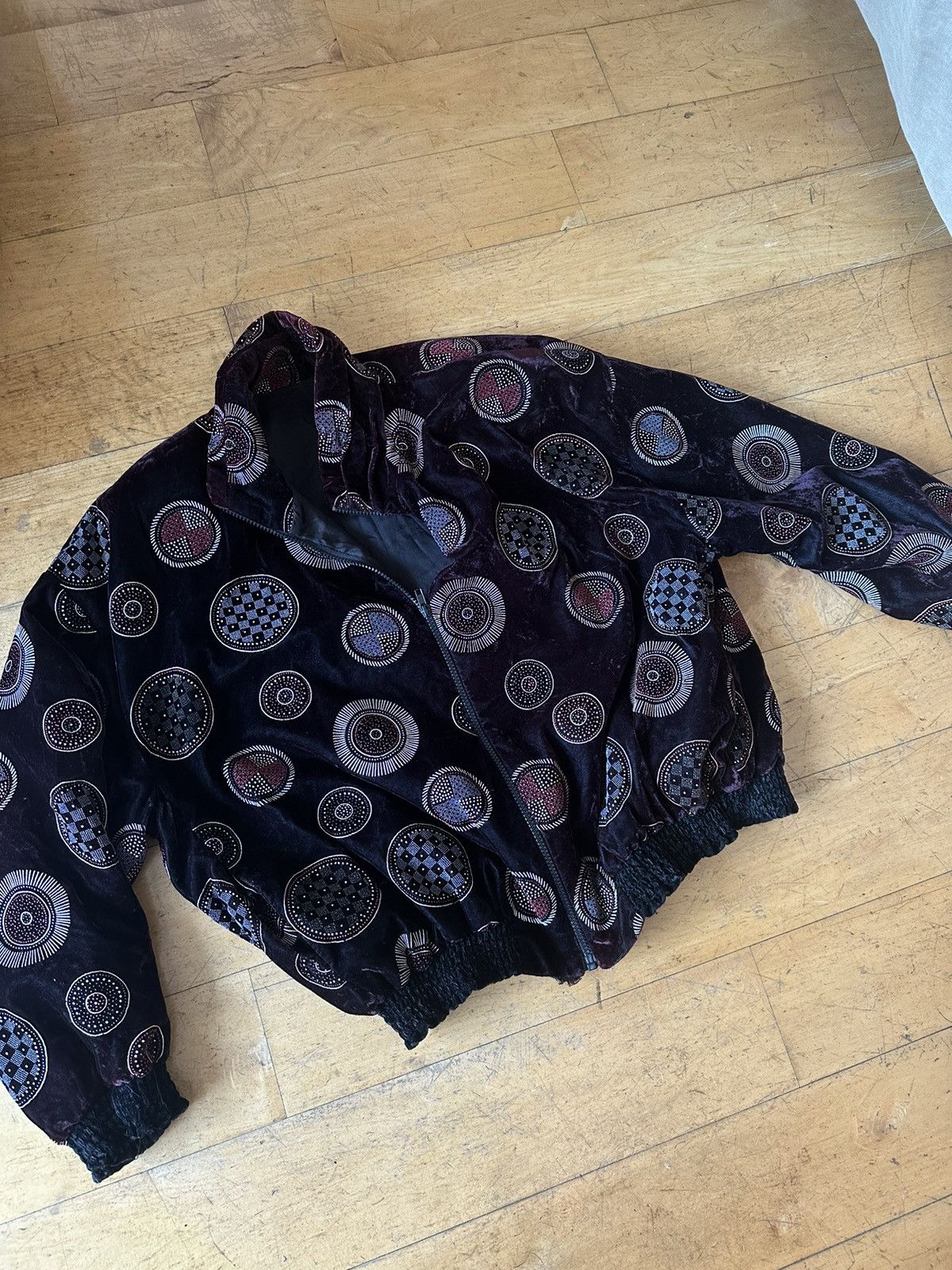 Vintage Vintage Velvet Jacket Size US M / EU 48-50 / 2 - 1 Thumbnail
