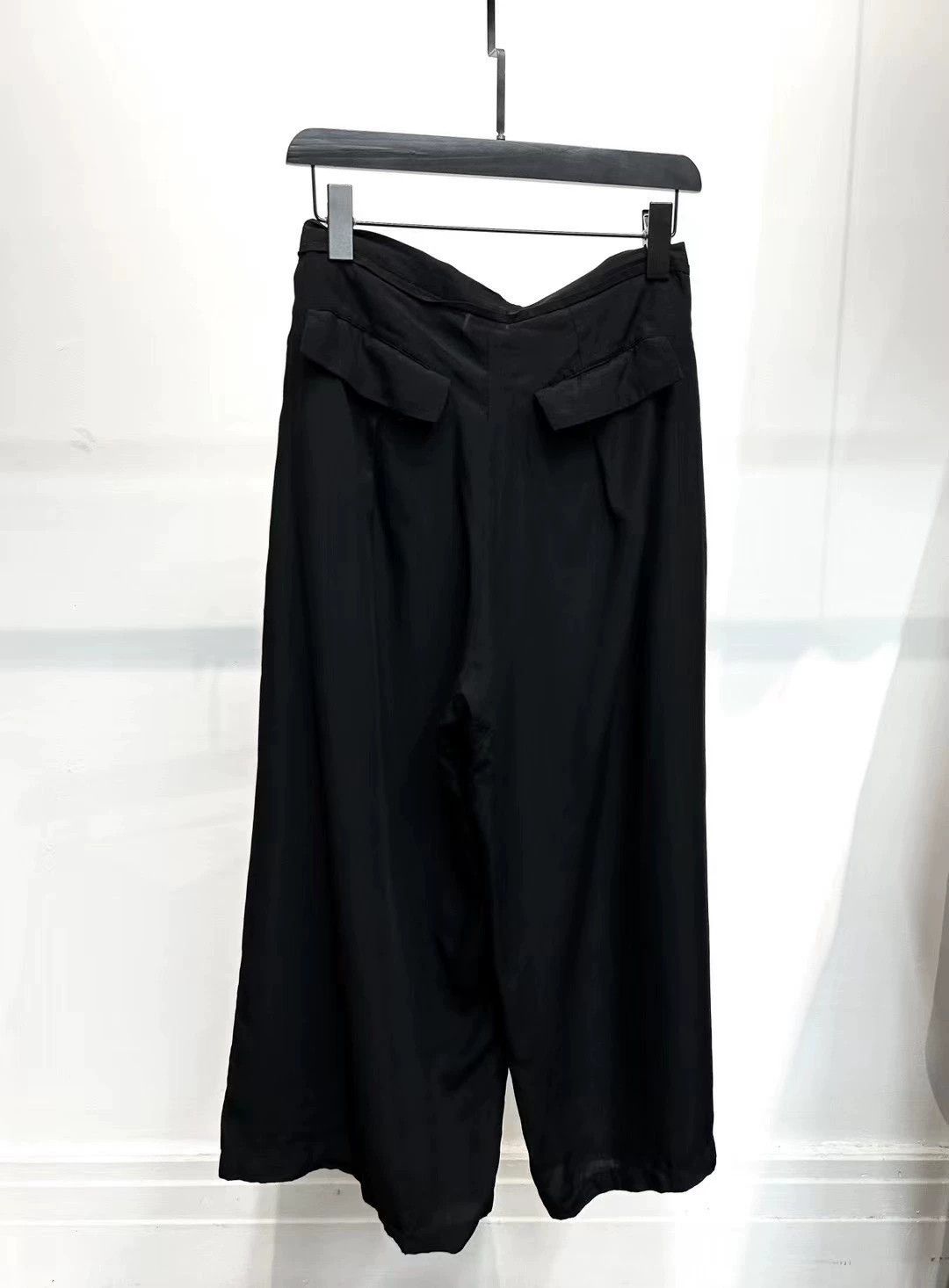 Yohji Yamamoto Yohji Yamamoto Ultra-Light Summer Wide Leg Pants Size 1 Size US 29 - 2 Thumbnail