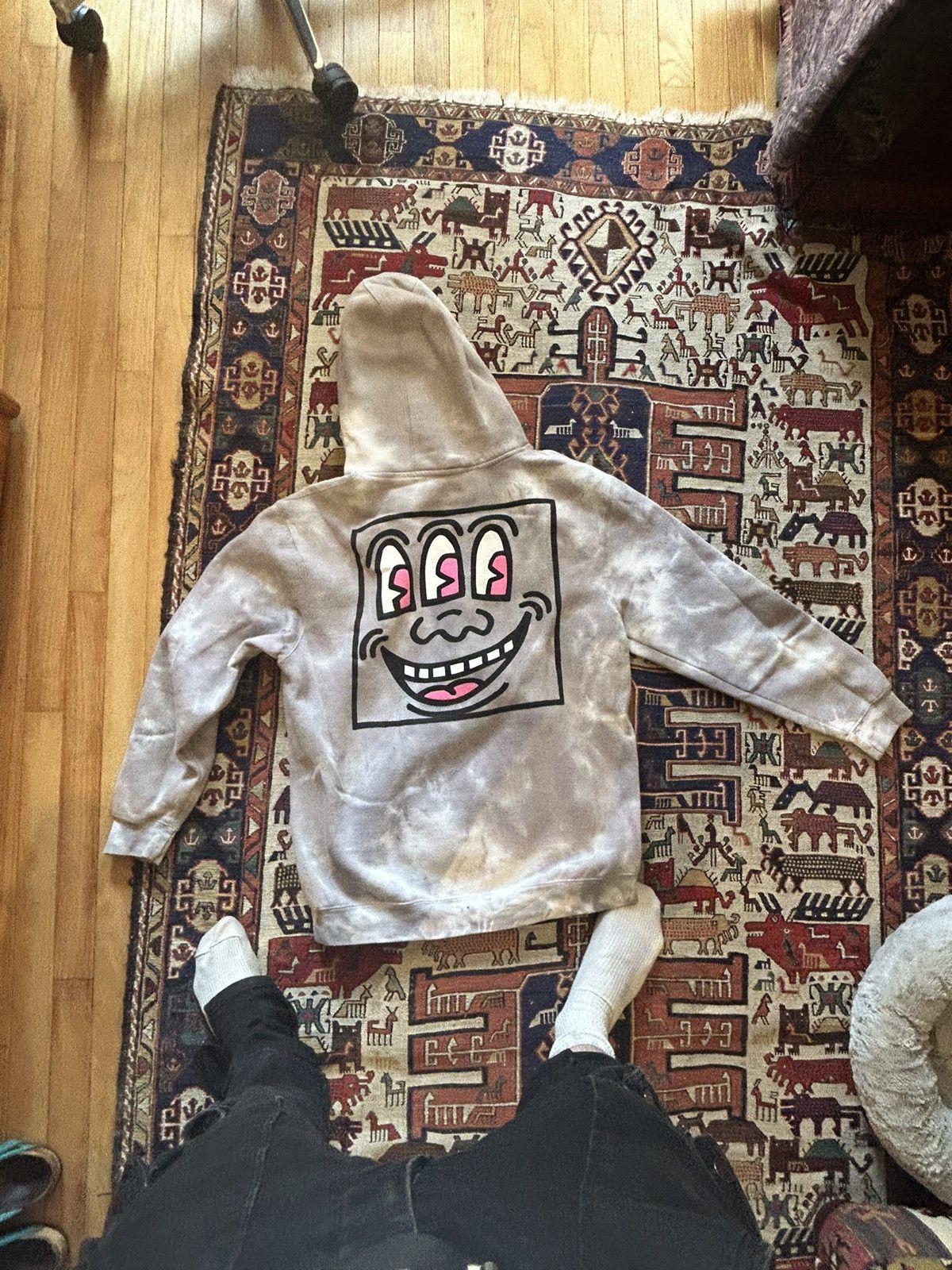 Keith Haring Kieth haring hoodie Size US M / EU 48-50 / 2 - 1 Thumbnail