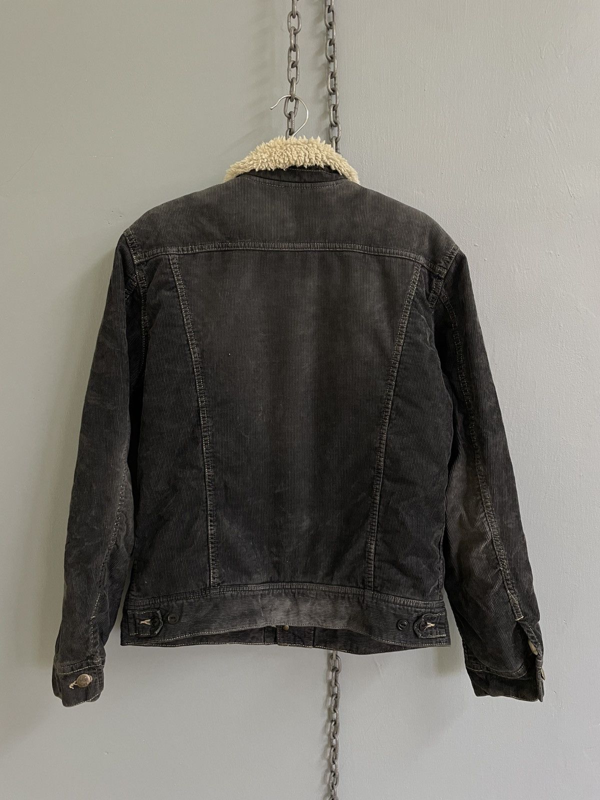Lee Vintage 90s Lee Storm Rider corduroy Sherpa jacket Size US L / EU 52-54 / 3 - 2 Thumbnail