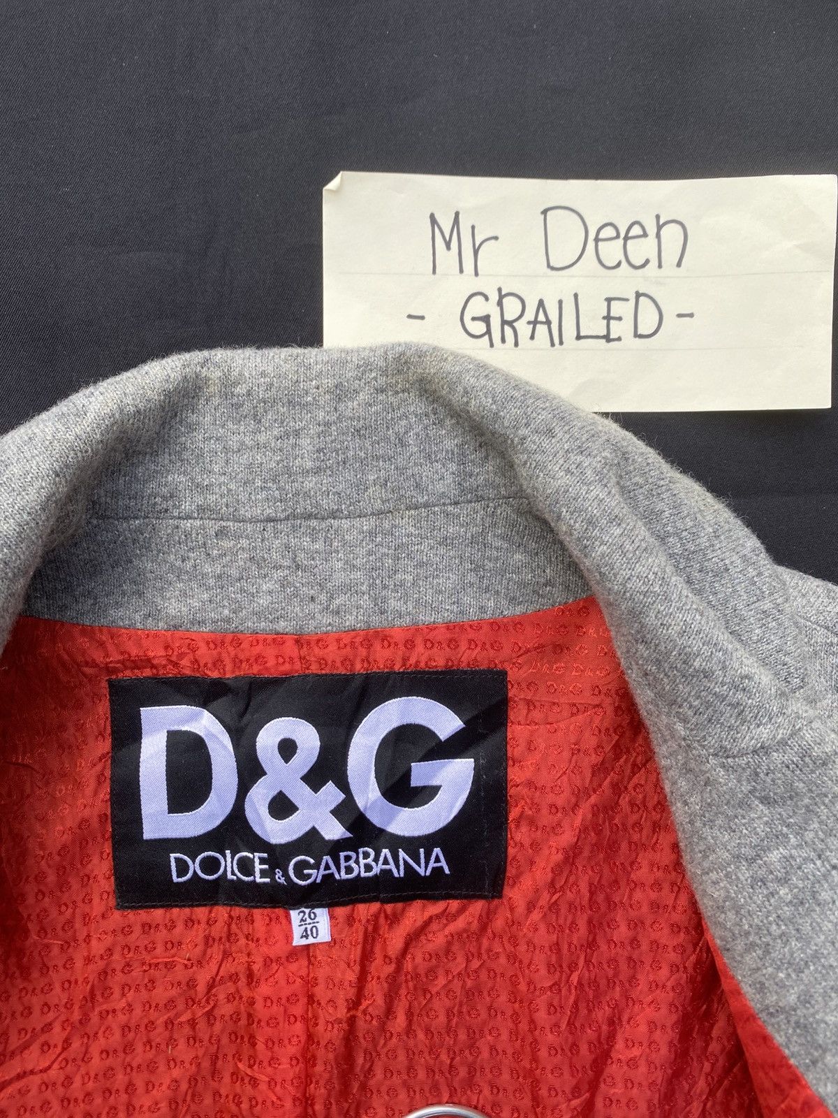 Dolce & Gabbana Rare Vintage Dolce & Gabbana Wool Jacket Size S / US 4 / IT 40 - 6 Thumbnail