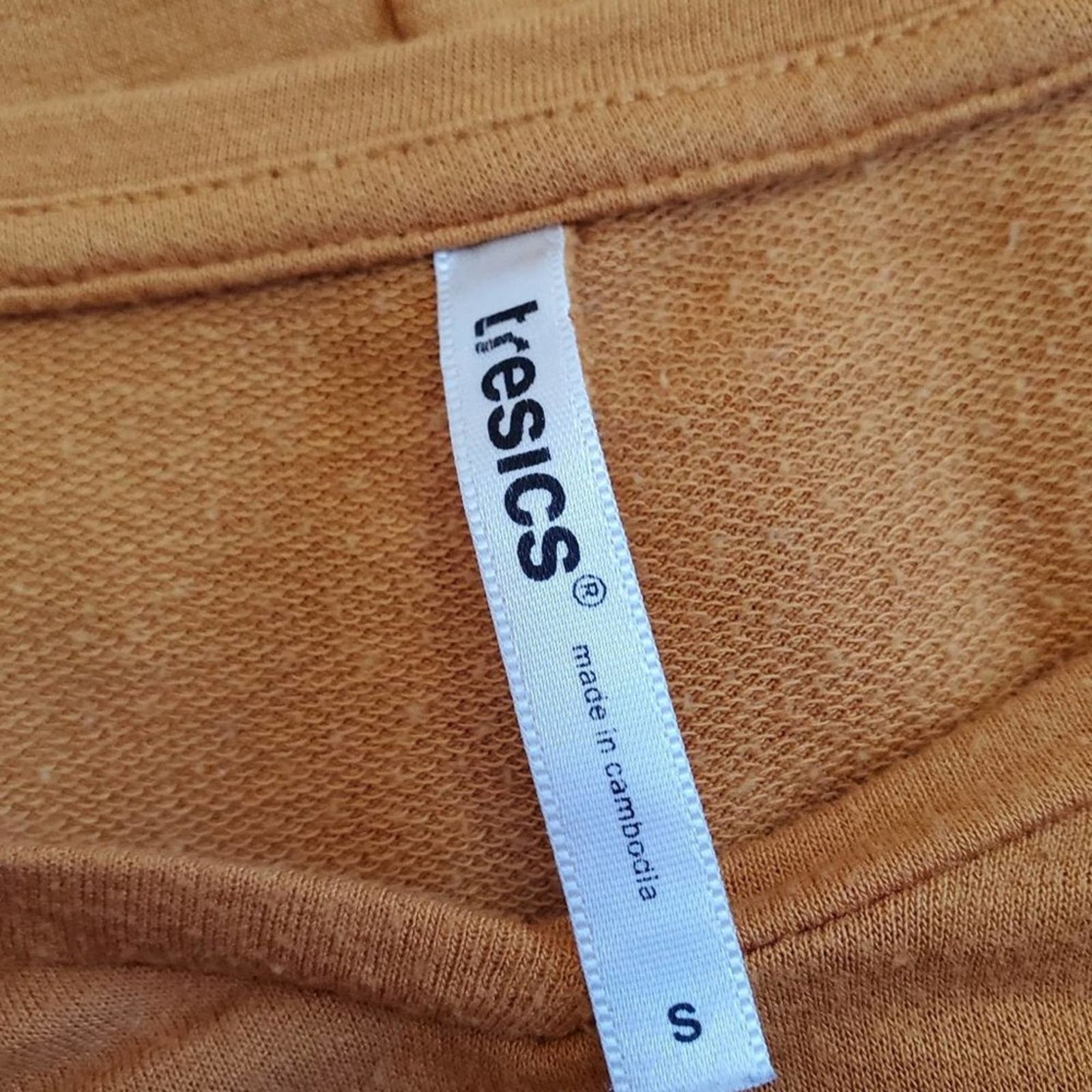 Forever 21 Tresics Long Sleeve Mustard Yellow Crop Top - S Size S / US 4 / IT 40 - 7 Thumbnail