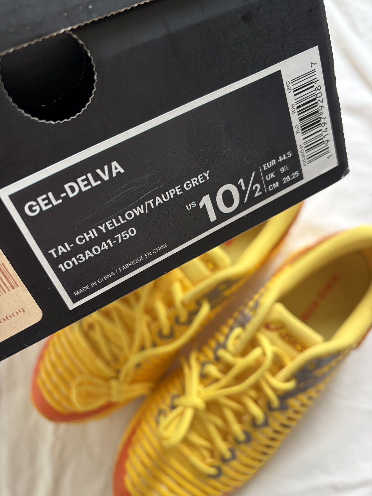 Asics × Kiko Kostadinov Asics x Kiko Kostadinov Gel-Delva 1 Yellow Size US 10.5 / EU 43-44 - 6 Thumbnail
