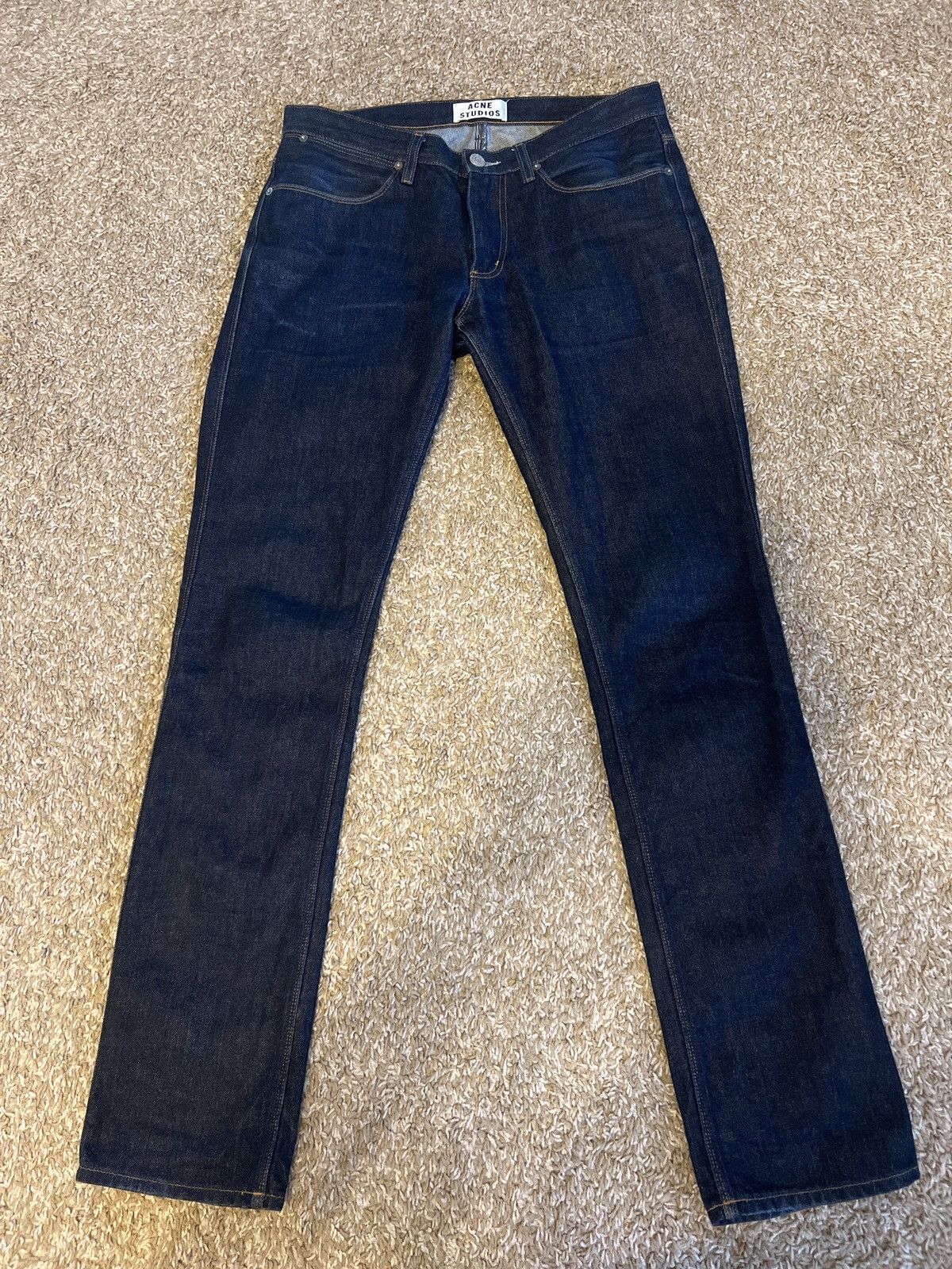 Acne Studios Acne Studios max raw denim Size US 33 - 1 Thumbnail