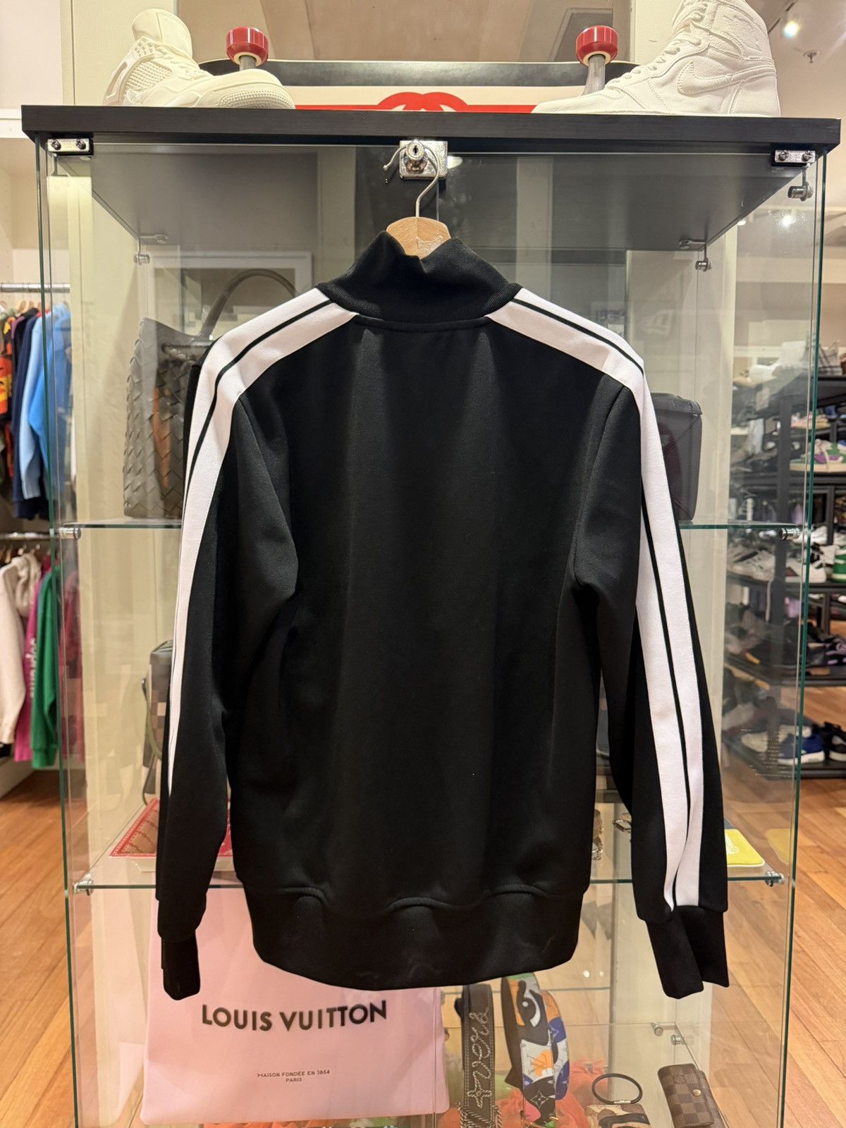 Palm Angels Palm Angels Track Jacket - Black Size US M / EU 48-50 / 2 - 2 Thumbnail