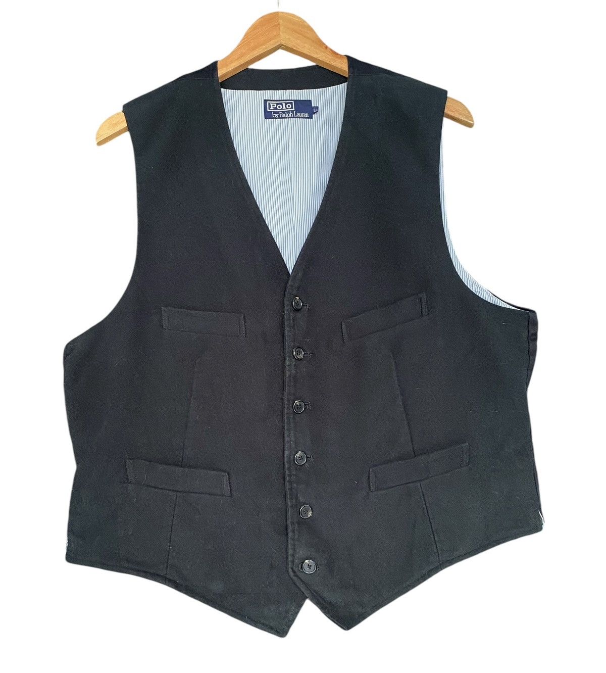 Polo Ralph Lauren Vintage POLO RALPH LAURENT Button Vest Size US L / EU 52-54 / 3 - 1 Thumbnail