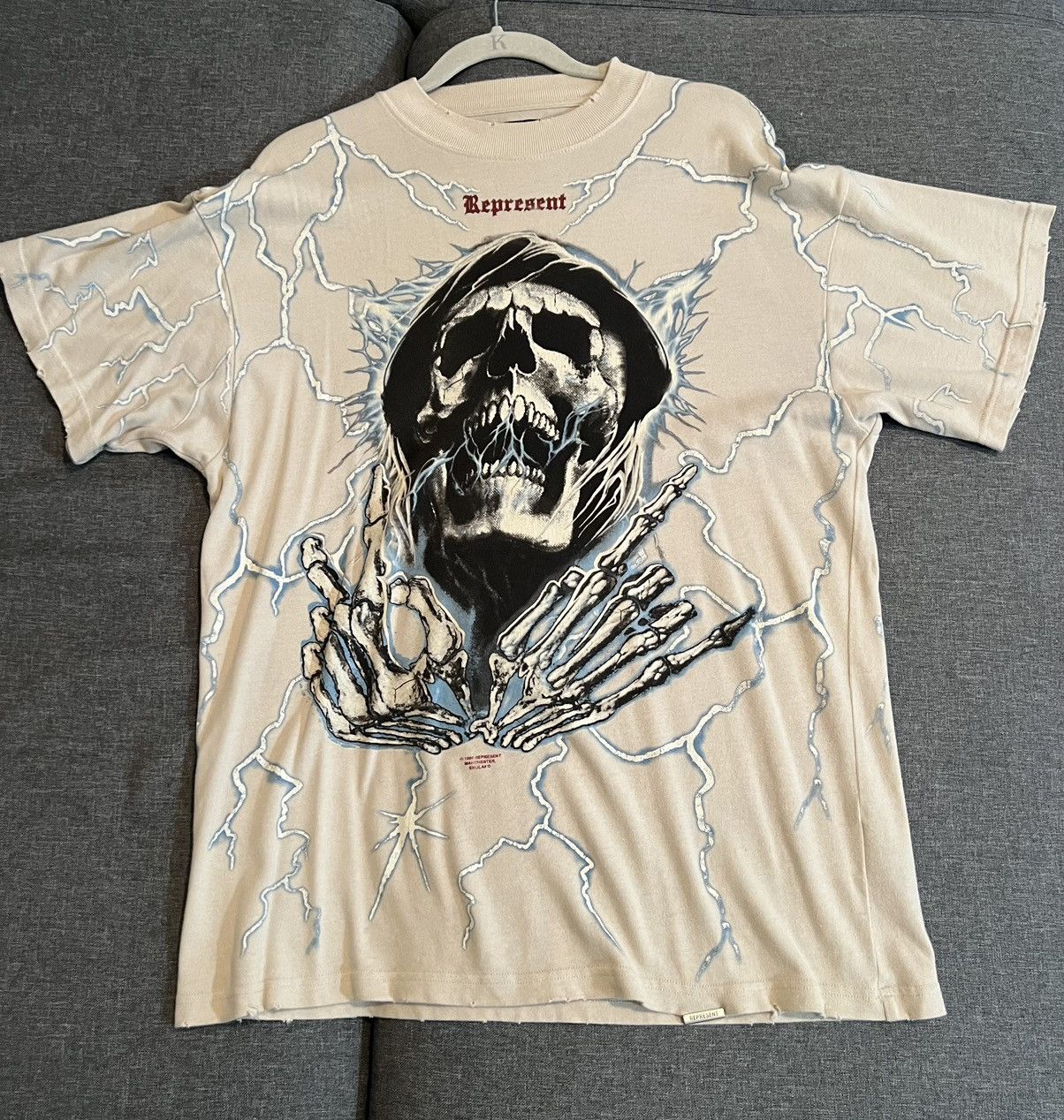 Represent Clo. Represent Louder Than Hell T-Shirt Size XS Size US XS / EU 42 / 0 - 2 Thumbnail