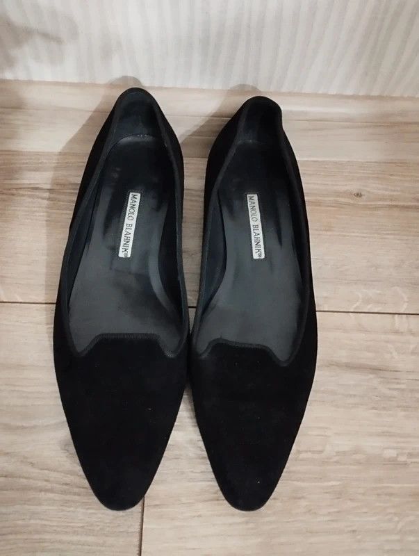 Manolo Blahnik Manolo Blahnik flats slip on size 38 i 1/2 Size US 8.5 / IT 38.5 - 4 Thumbnail