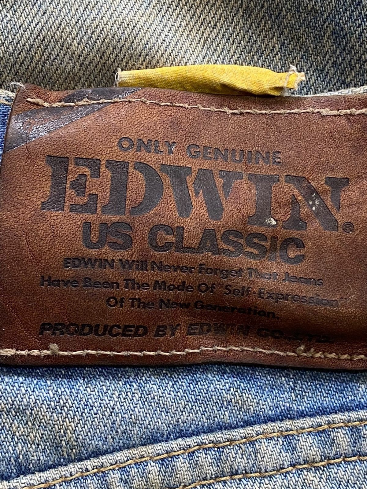 Edwin Edwin Mud Wash Ripped Style Skinny Jeans Size US 30 / EU 46 - 11 Thumbnail