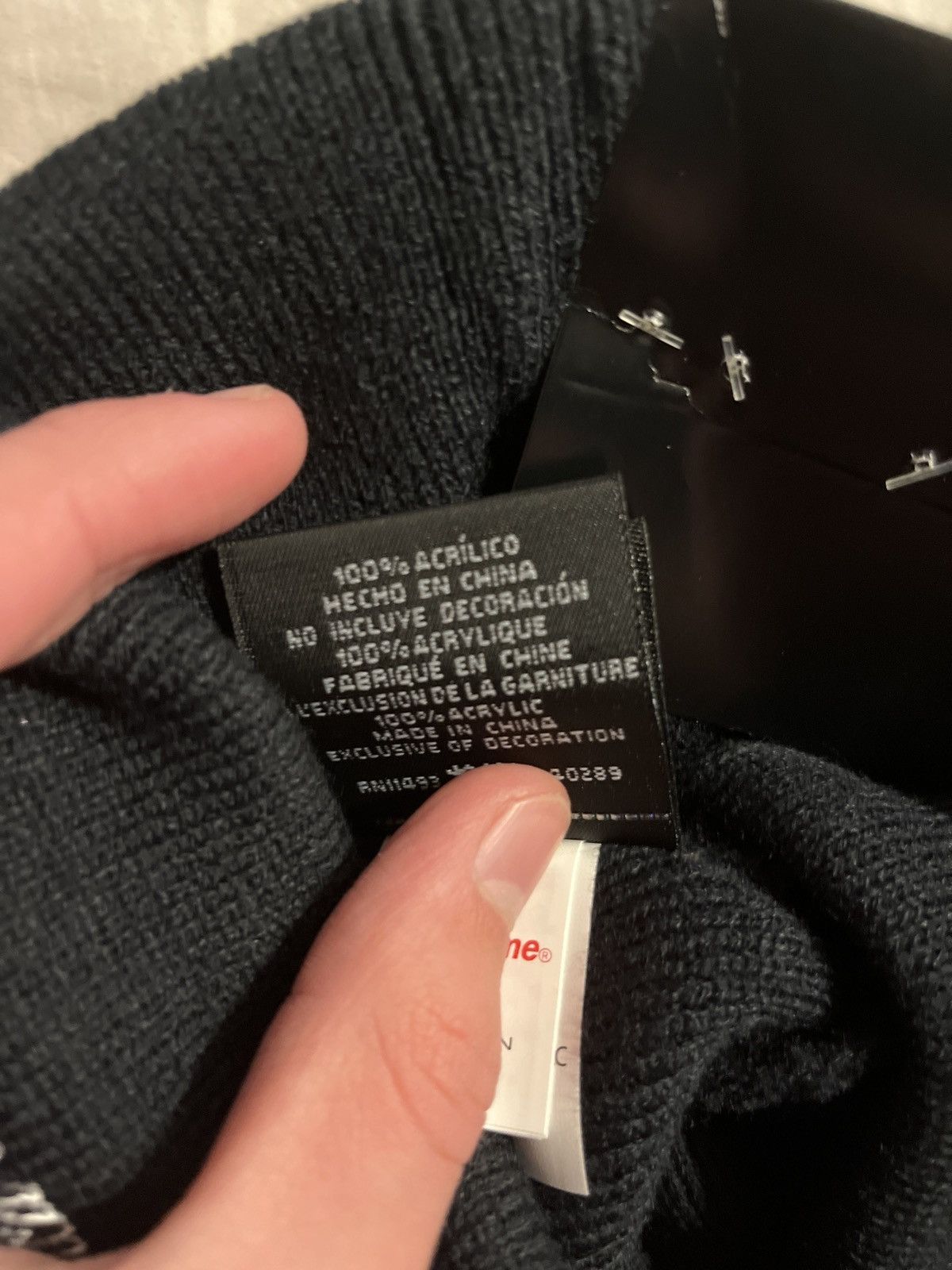 Supreme Beanie supreme new era navy Size ONE SIZE - 3 Thumbnail