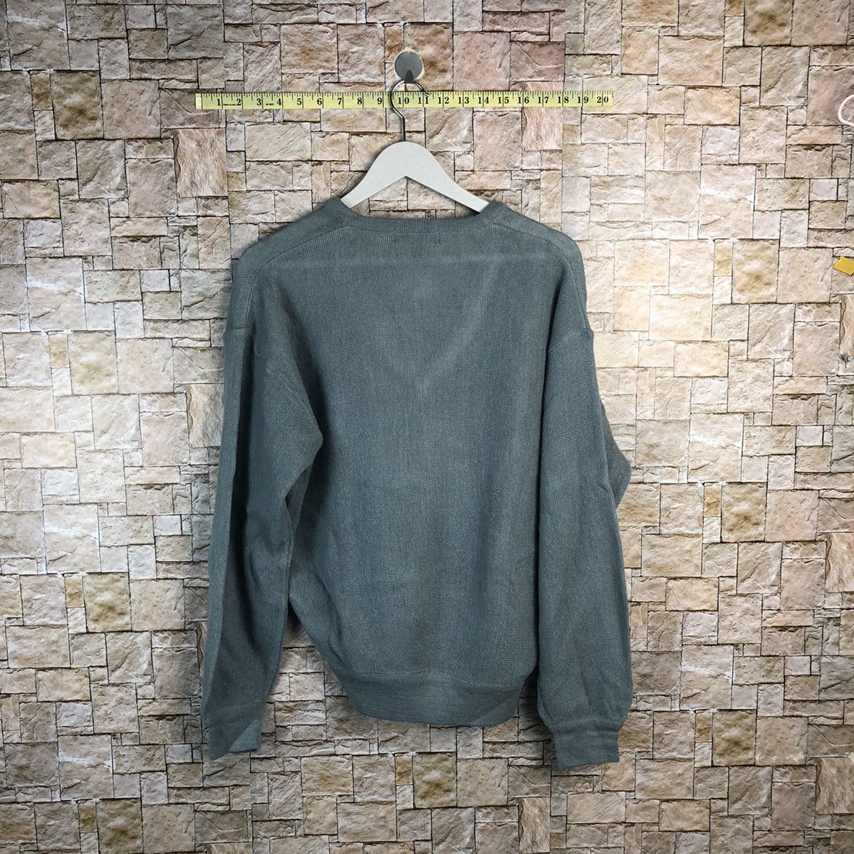Homespun Knitwear × Japanese Brand Lynx Blue Knitwear vintage #A929 Size L / US 10 / IT 46 - 13 Thumbnail
