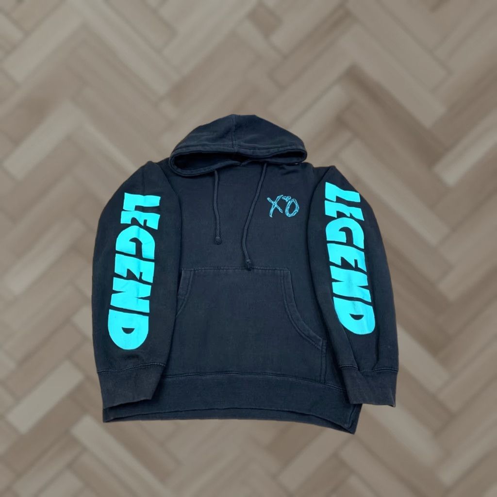 Vintage The Weekend XO Starboy World Tour Hoodie Mens S Black Pullover Hooded Pockets All Seasons 2017 Arena Tour 11429 Size US S / EU 44-46 / 1 - 1 Thumbnail