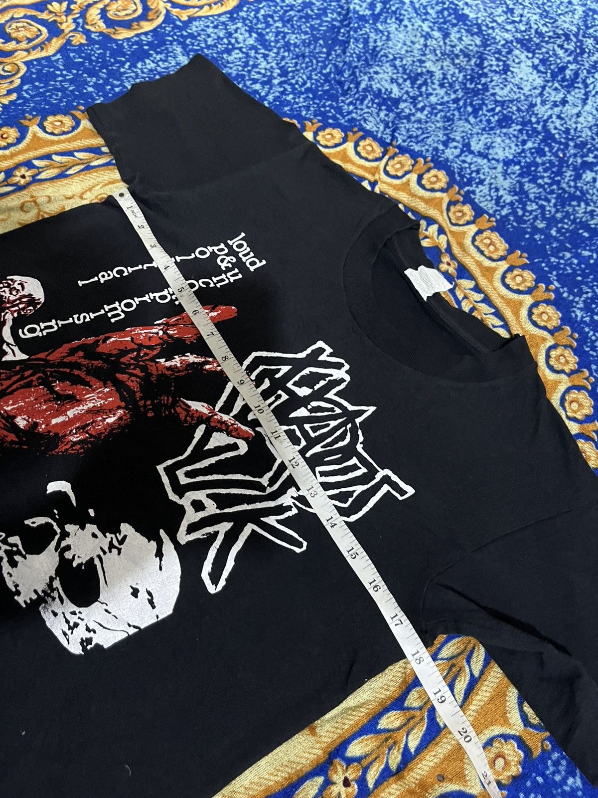 Band Tees × Metallica Very Rare CHAOS UK 80s Punk band Size US S / EU 44-46 / 1 - 10 Thumbnail