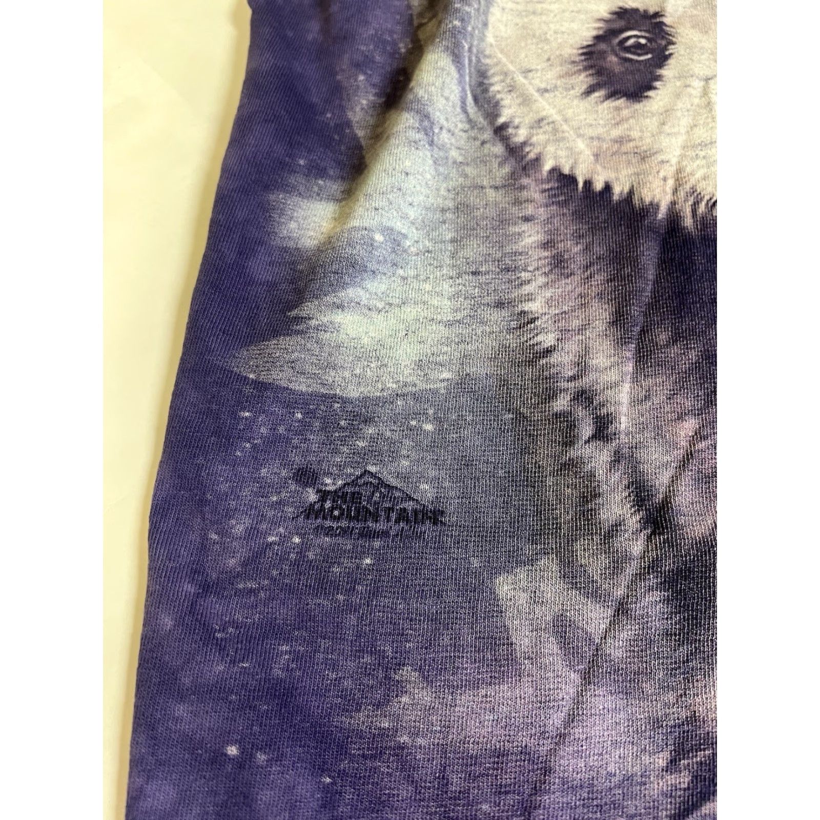 The Mountain VINTAGE The Mountain Panda Bears Shirt L Blue Tie Dye Nature Distressed Shirt Size US L / EU 52-54 / 3 - 4 Thumbnail