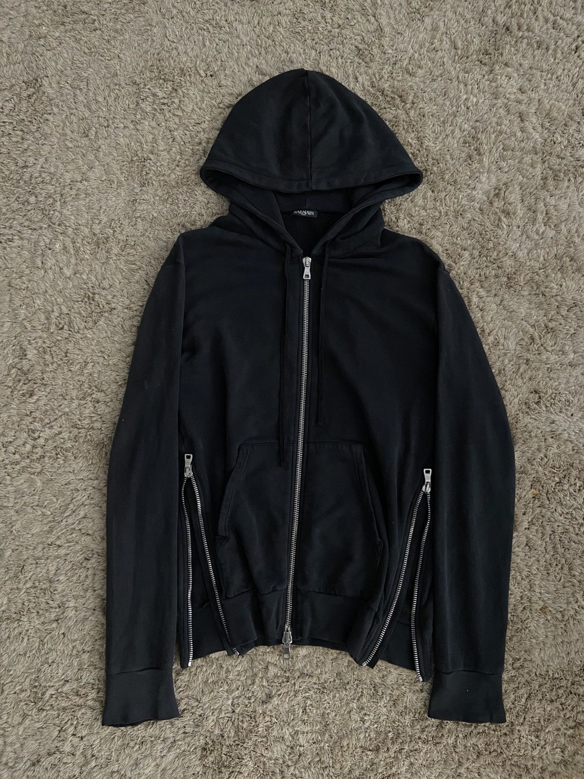 Balmain Balmain Horse Zip Longsleeve | Grailed