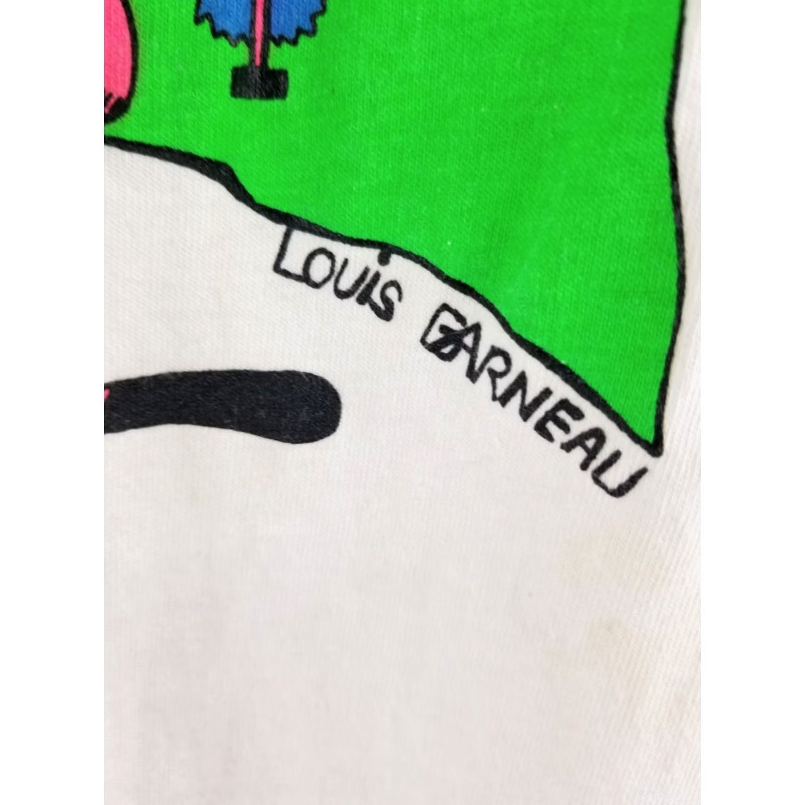 Vintage VINTAGE Louis Garneau T-Shirt L White 90s Bike Cycling Single Stitch Size US L / EU 52-54 / 3 - 3 Thumbnail