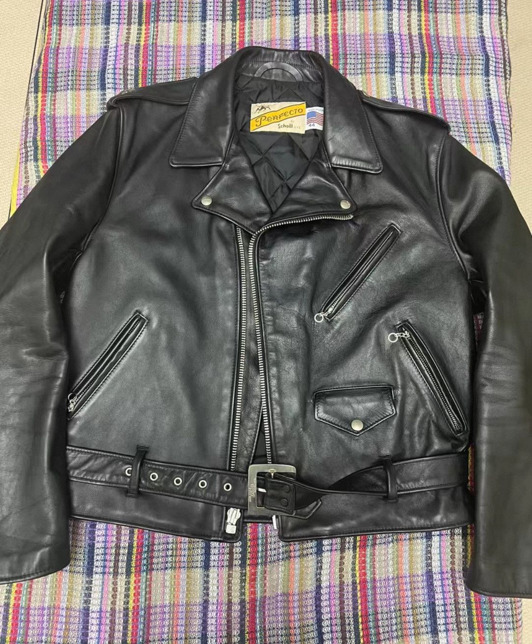 Schott Schott 613ust black leather jacket Size US S / EU 44-46 / 1 - 2 Thumbnail