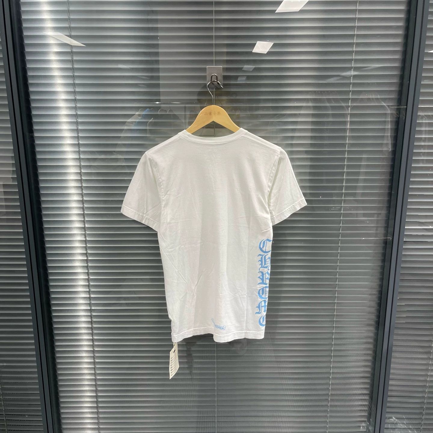 Chrome Hearts Chrome Hearts White Side Blue Sanskrit Short Sleeve S Size US S / EU 44-46 / 1 - 2 Thumbnail