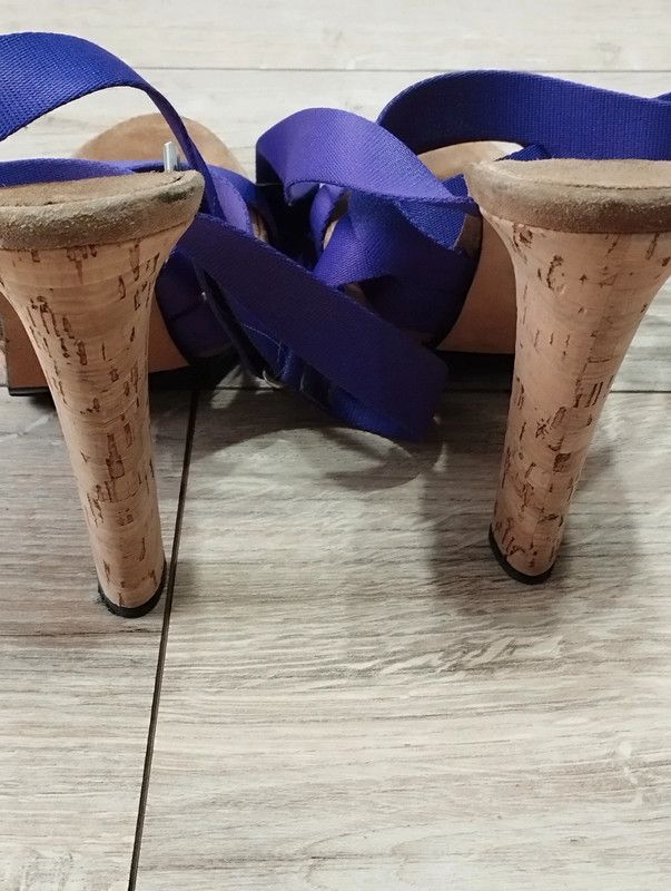 Dsquared2 Dsquared2 Nastro Nylon Viola high heels sandals size 40 Size US 10 / IT 40 - 12 Thumbnail