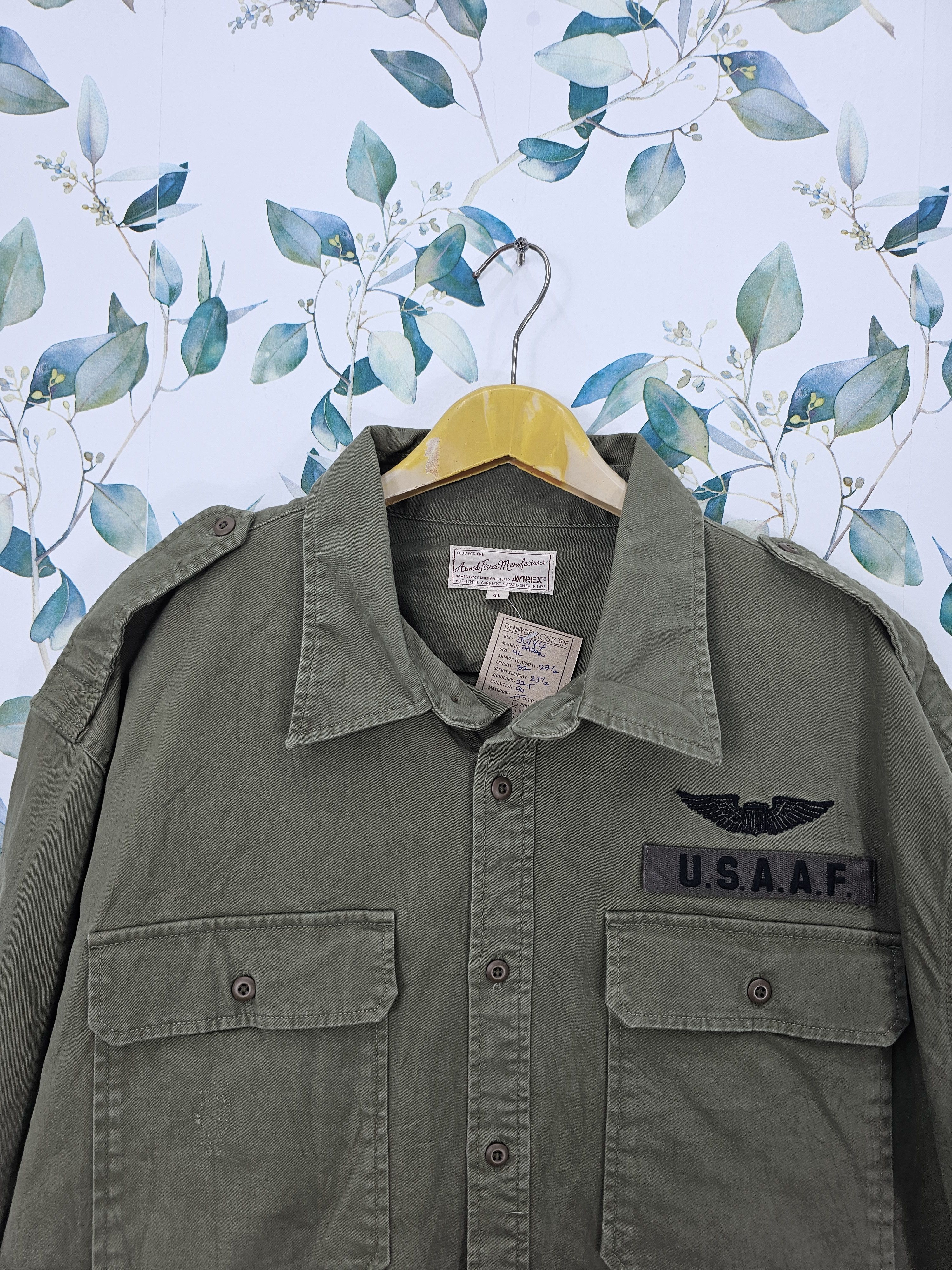 Avirex AVIREX Cordura US Army Combat Tactical Big Size Jacket J0144 Size US XXL / EU 58 / 5 - 9 Thumbnail