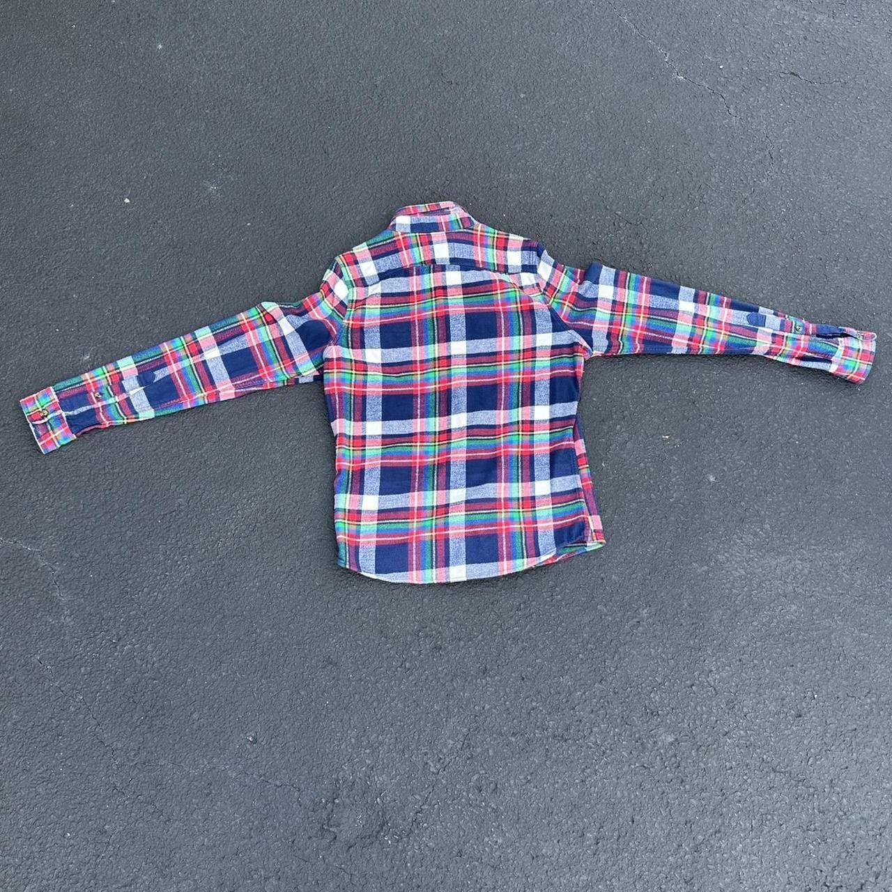 Abercrombie & Fitch × Japanese Brand × Polo Ralph Lauren Abercrombie and fitch polo inspired flannel M Size US M / EU 48-50 / 2 - 2 Thumbnail
