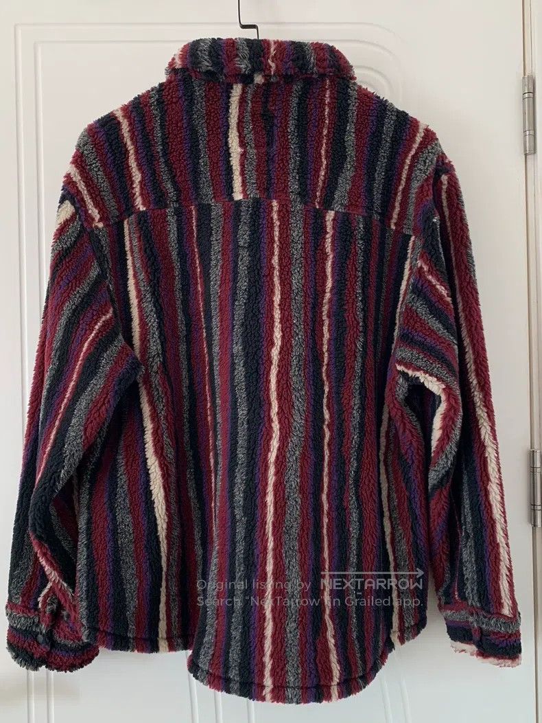 Martine Rose Martine Rose Burgundy fleece jacket Size US L / EU 52-54 / 3 - 2 Thumbnail
