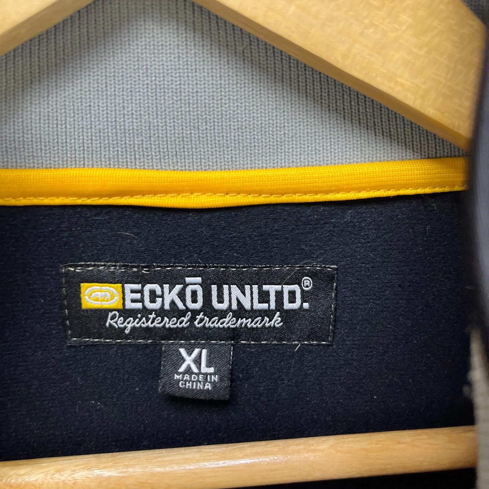 Ecko Unltd. Vintage Y2K Ecko Unltd Zip Up Track Suit Jacket XL Zip up Size US XL / EU 56 / 4 - 7 Thumbnail