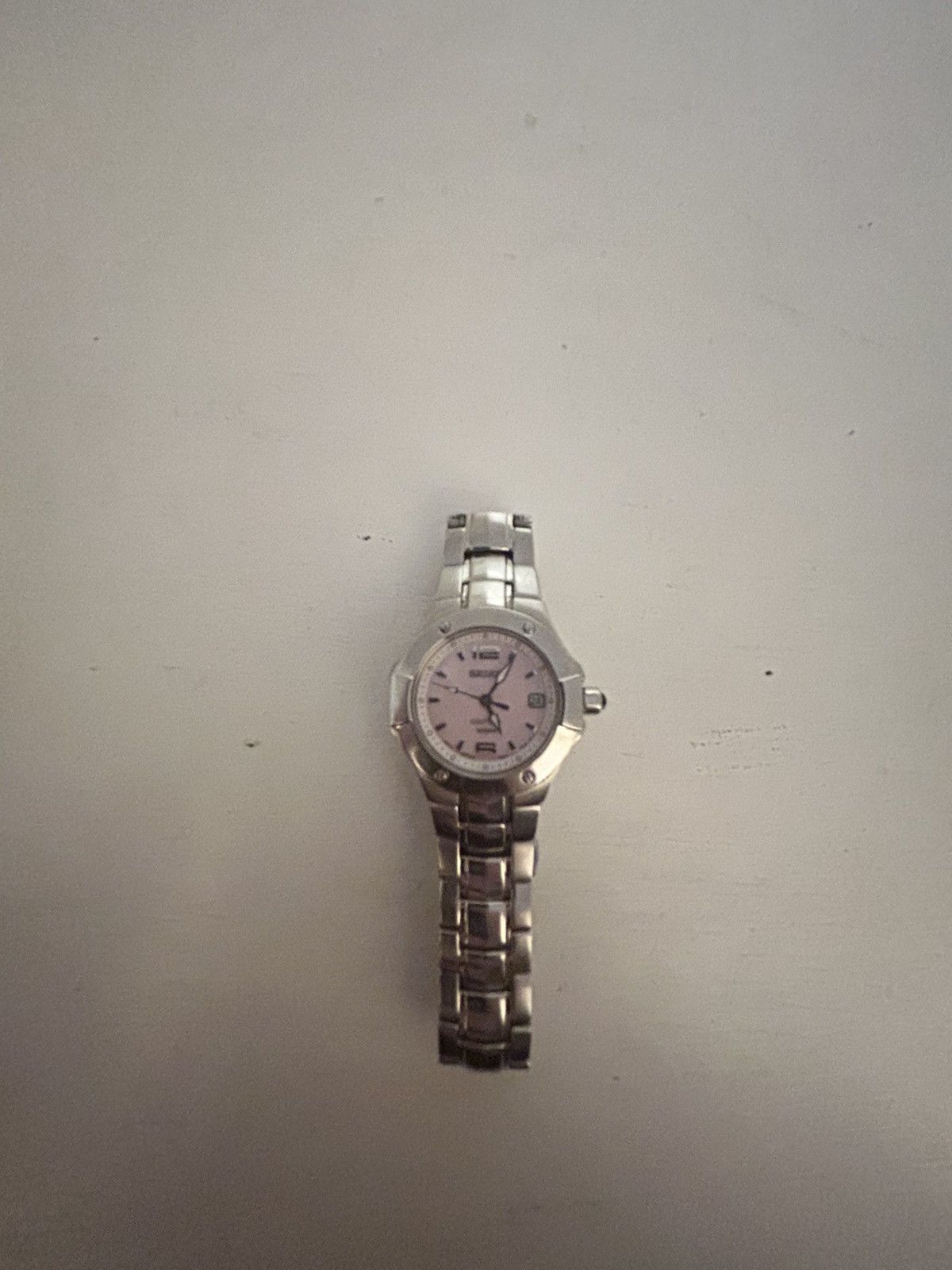 Seiko seiko women's coutura 100m pink face watch Size ONE SIZE - 1 Thumbnail