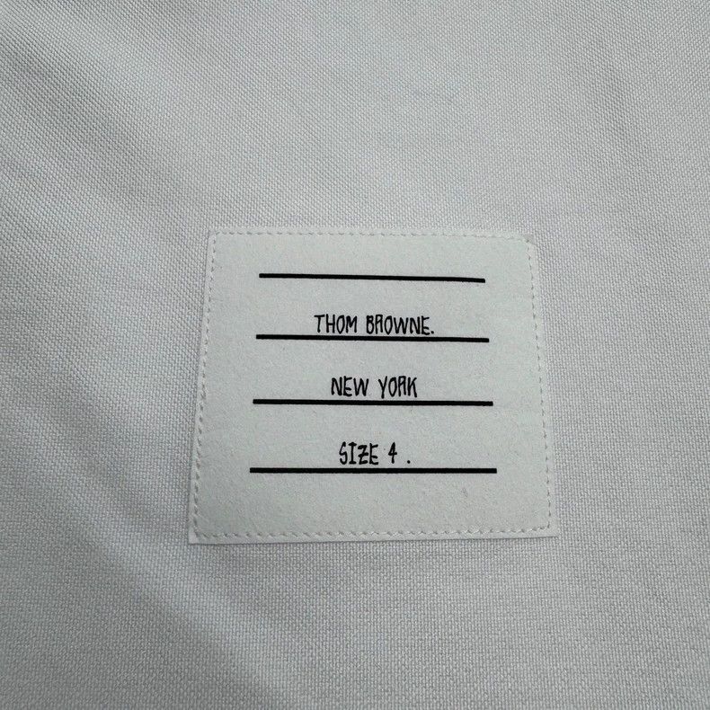 Thom Browne Thom Browne Striped pocket shirt 2506-Nextarrow Size US XL / EU 56 / 4 - 3 Thumbnail