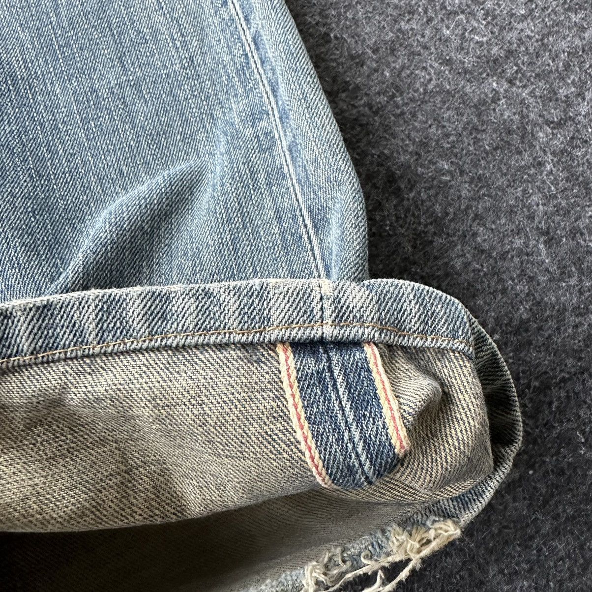 Edwin Edwin 505X Selvedge Washed Denim Made in Japan D662 Size US 30 / EU 46 - 11 Thumbnail