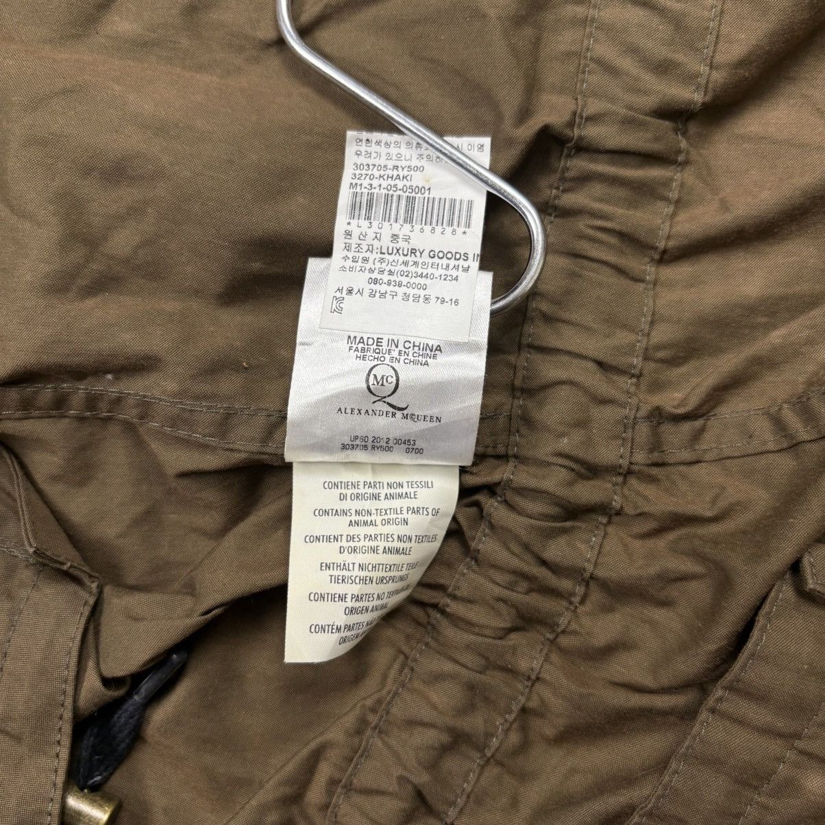 Alexander Mcqueen parka jacket