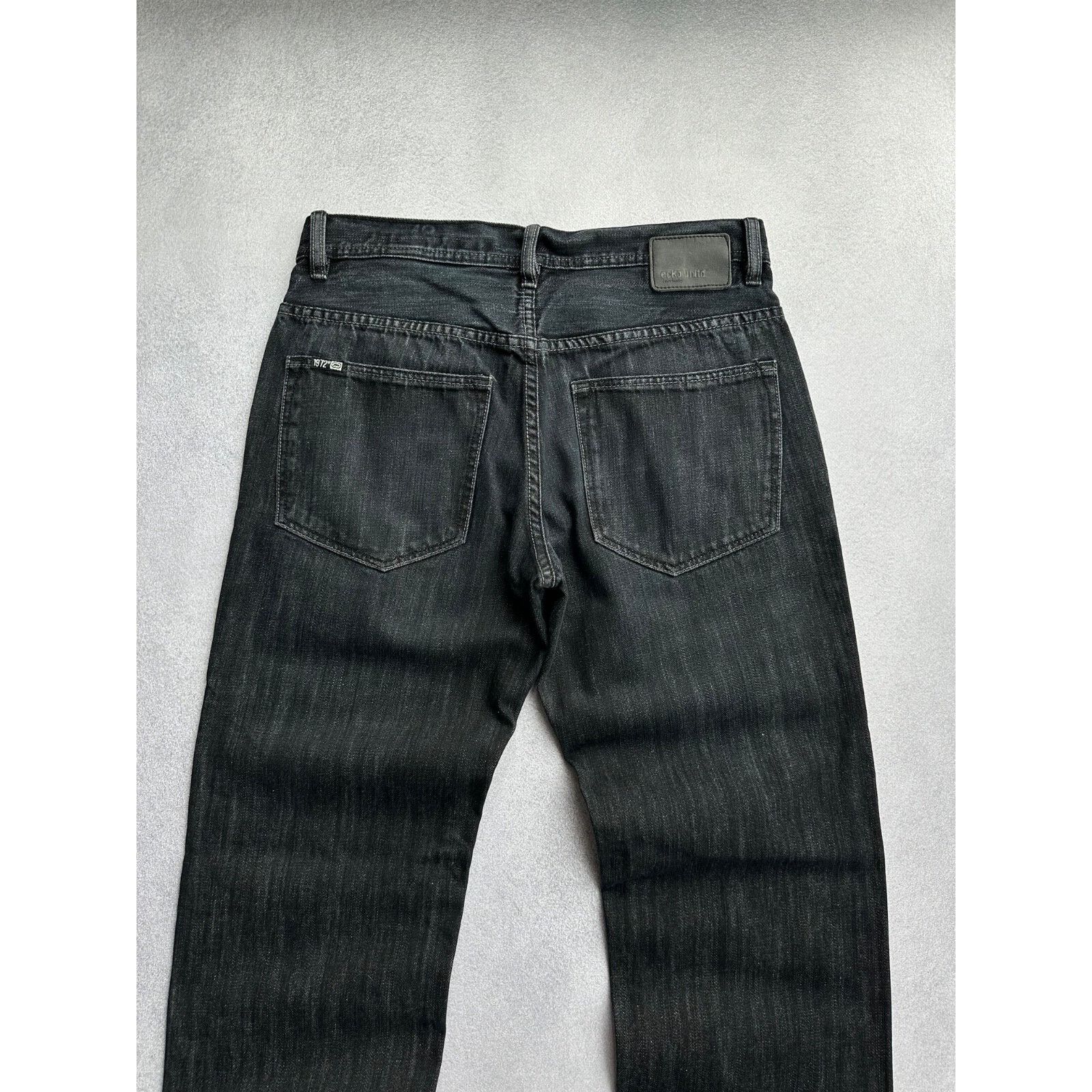 Ecko Unltd. VTG ECKo Unltd Loose Fit Baggy Black Heavy Jeans Sz 34 Size US 34 / EU 50 - 3 Thumbnail