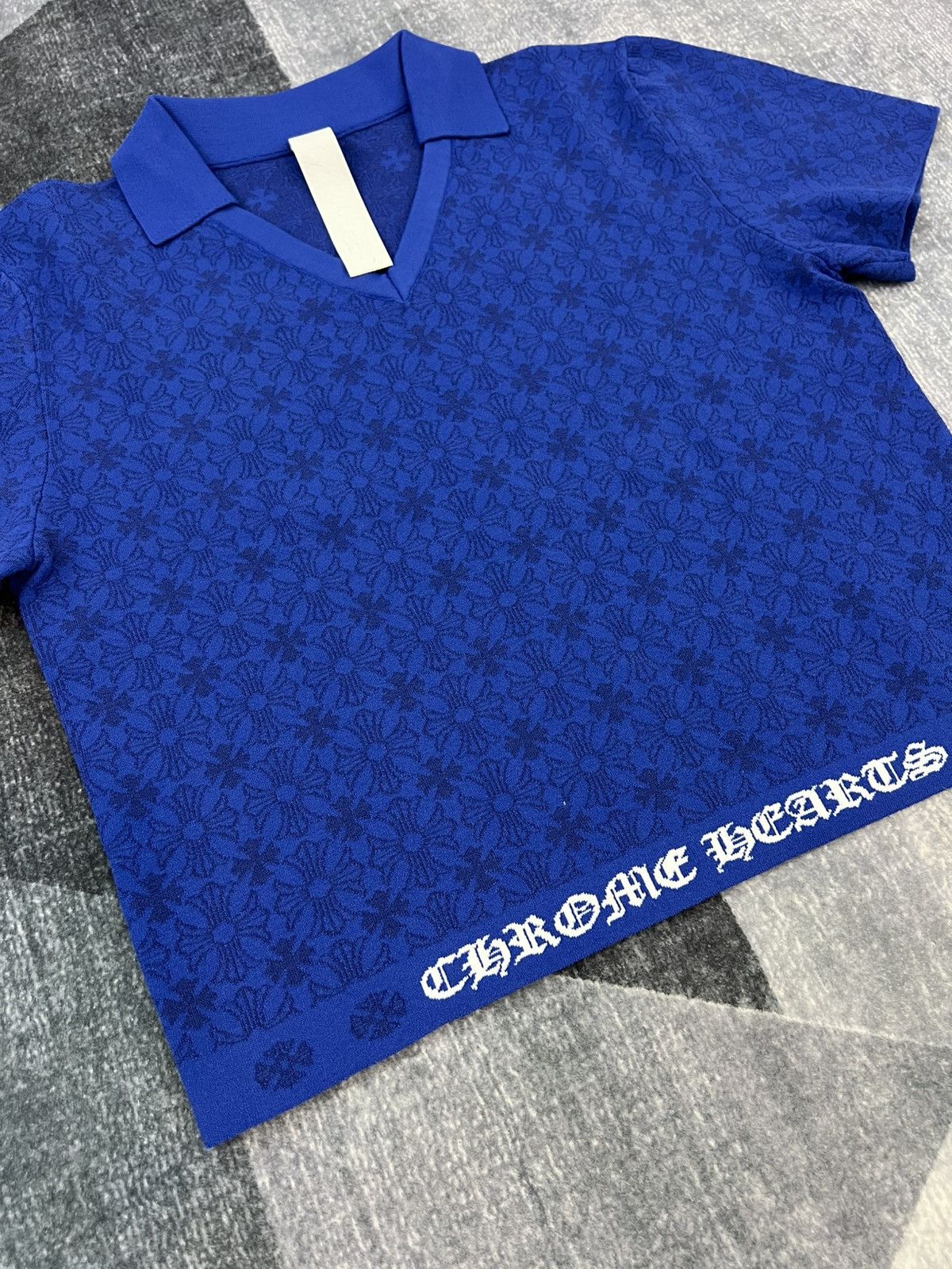 Chrome Hearts Chrome Hearts V neck shirt Size L / US 10 / IT 46 - 2 Thumbnail
