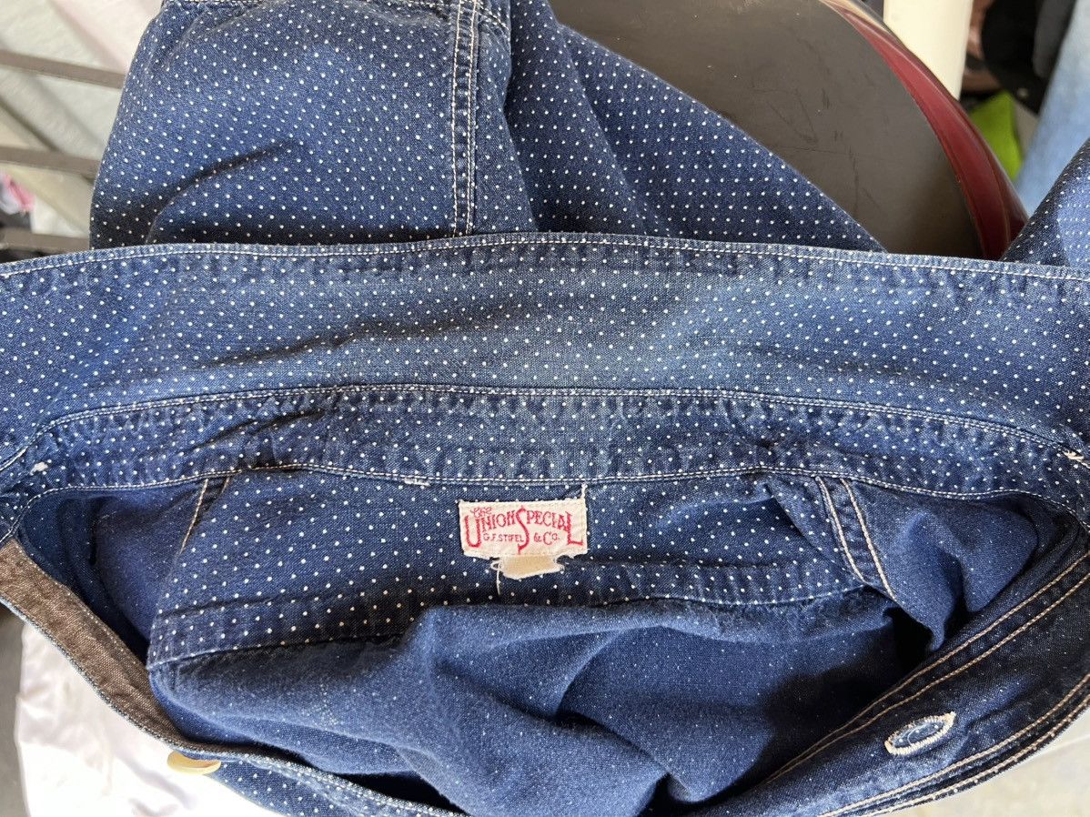 Freewheelers Freewheelers Union Special Dot Stifel Indigo Work Shirt Size US S / EU 44-46 / 1 - 18 Thumbnail