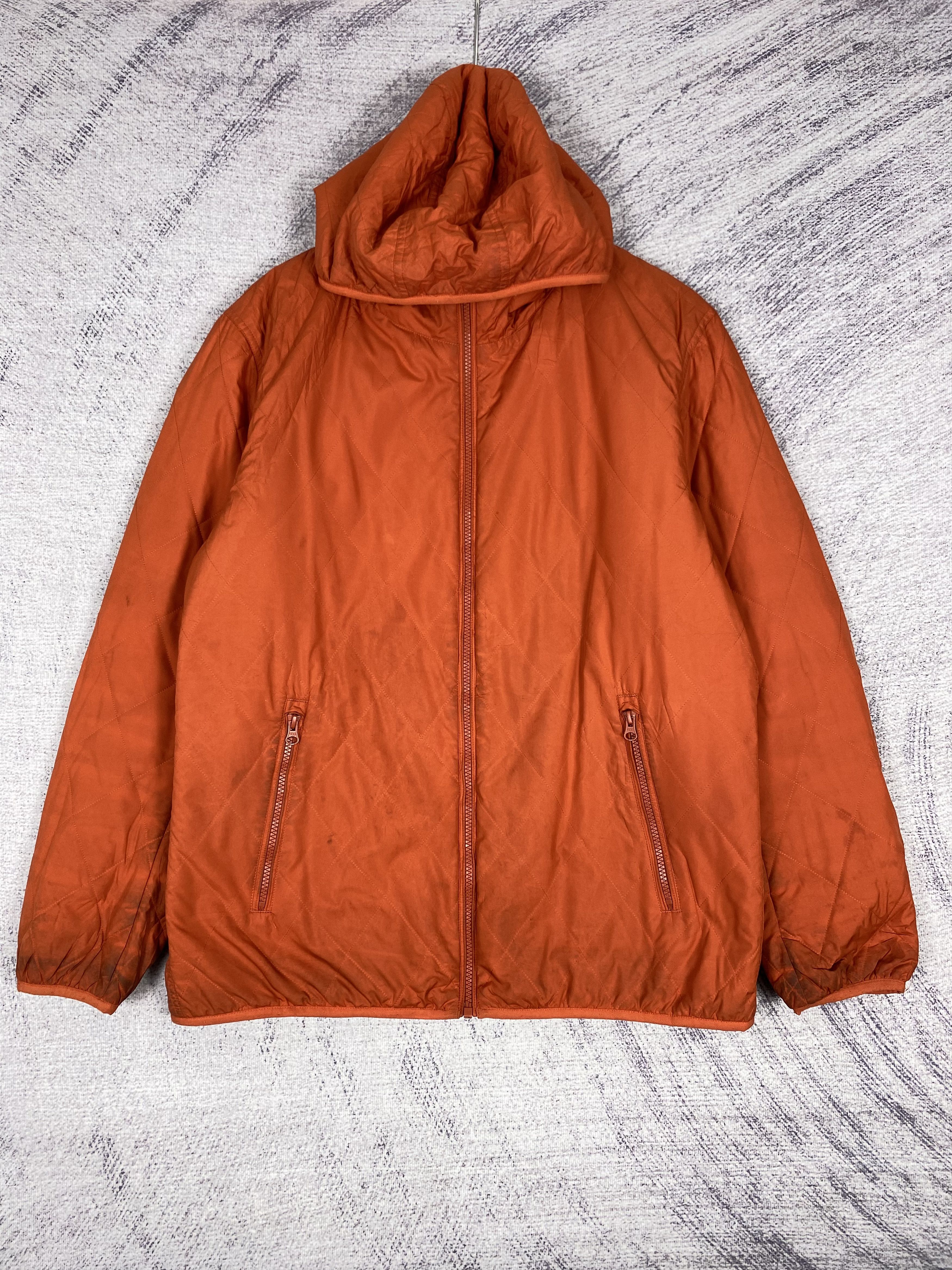 Uniqlo Vintage Uniqlo Fleece-Lined Hooded Light Jacket Size US XL / EU 56 / 4 - 1 Thumbnail
