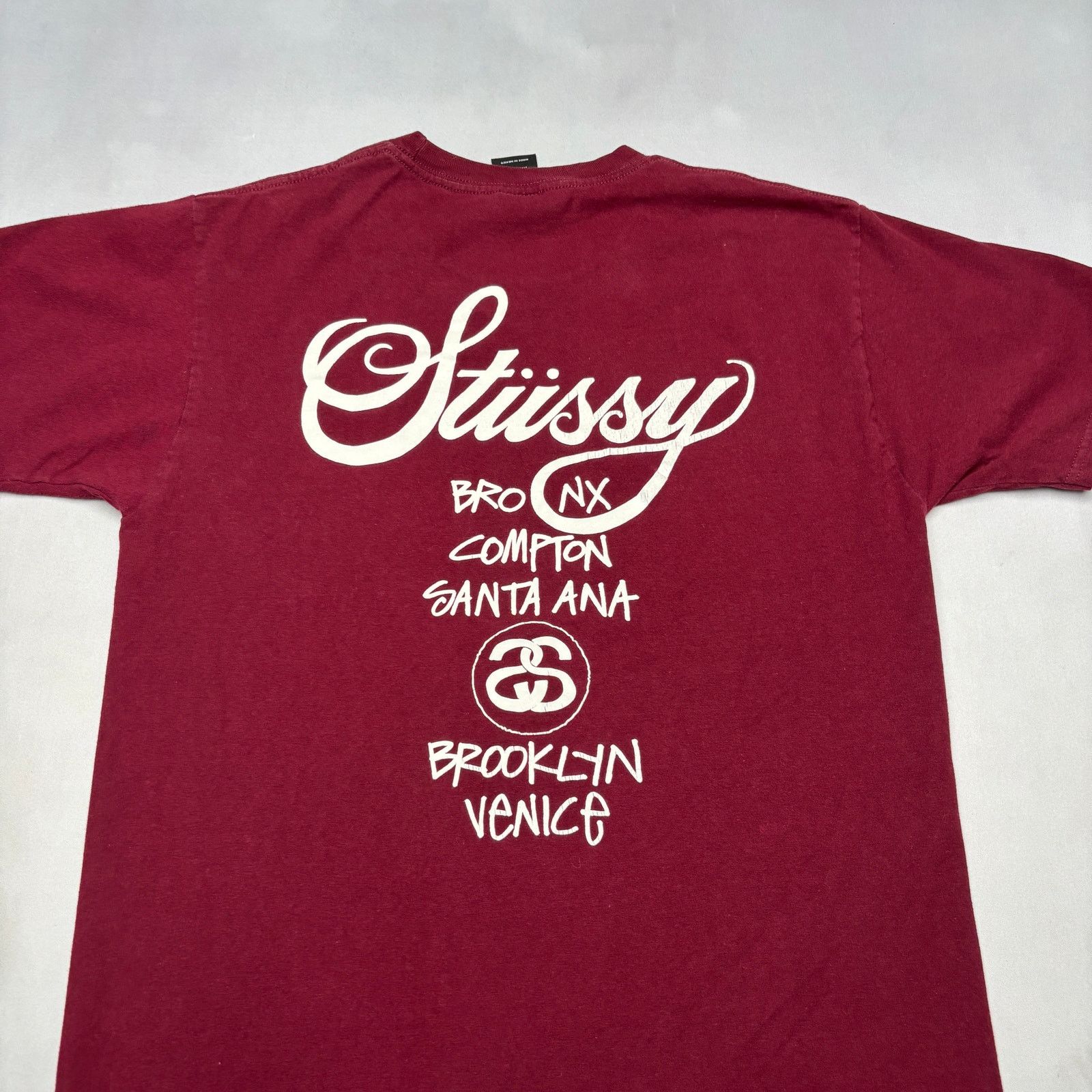Stussy Stussy World Tour Short Sleeve T Shirt Medium Y2K Skater Size US M / EU 48-50 / 2 - 4 Thumbnail
