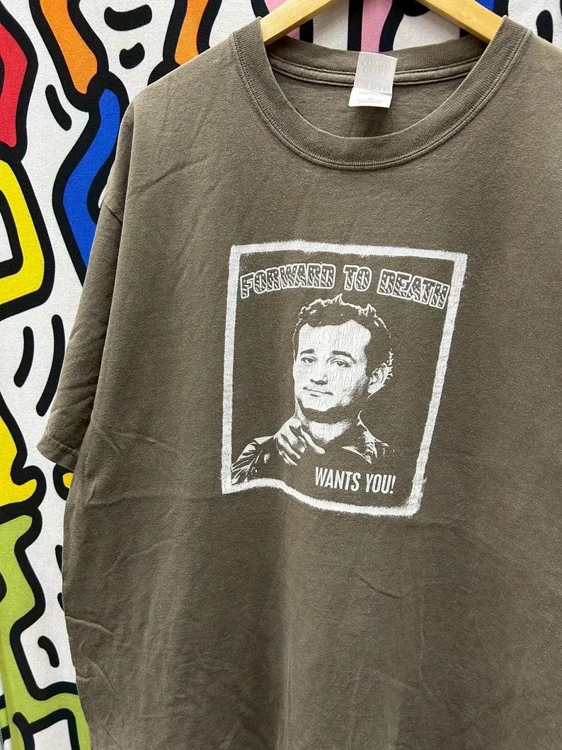 Vintage Vintage 2000s Billy Murray tshirt size XL Size US XL / EU 56 / 4 - 1 Thumbnail