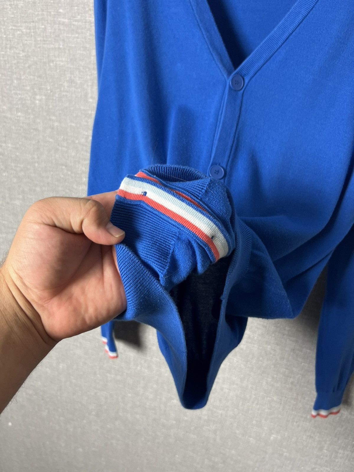 Lacoste Lacoste Live Button Cardigan Sweater Crocodile Logo Size US S / EU 44-46 / 1 - 14 Thumbnail