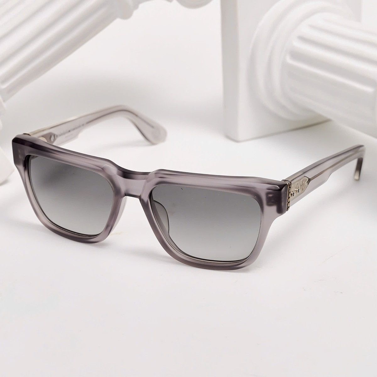 Chrome Hearts CHROME HEARTS MIDIXATHRILL I MATTE GRAPHITE SUNGLASSES Size ONE SIZE - 2 Thumbnail