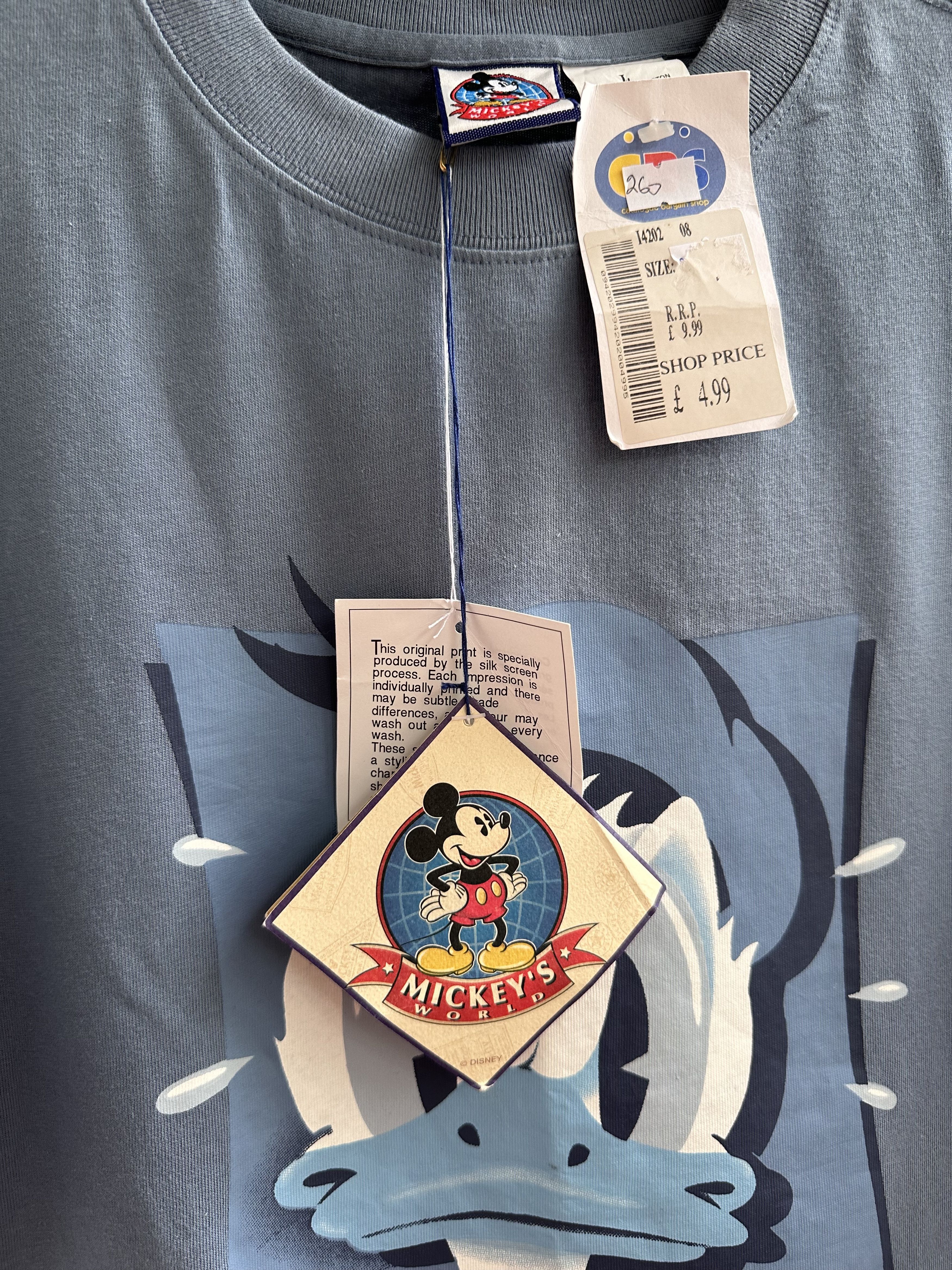 Disney Disney Donald Duck vintage t shirt Size US L / EU 52-54 / 3 - 6 Thumbnail