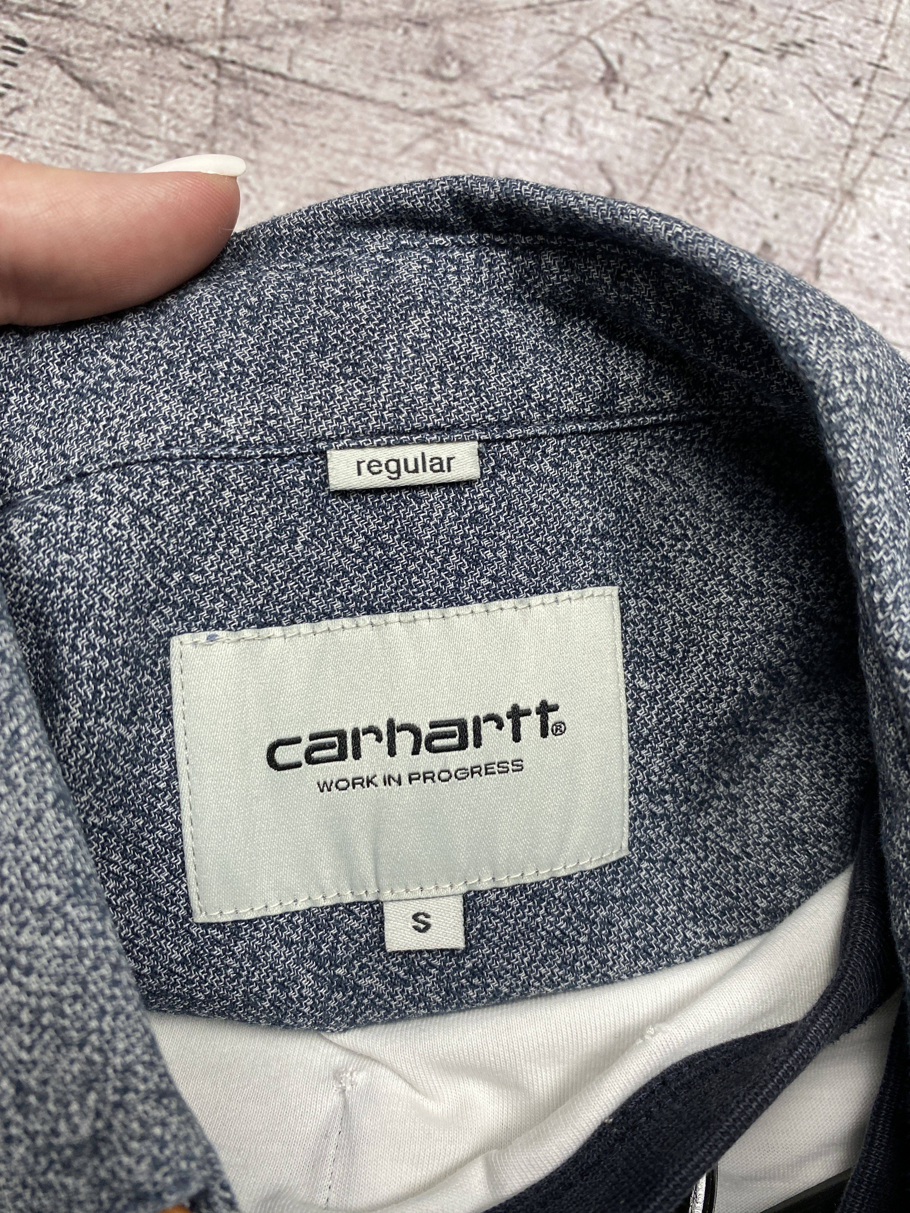 Carhartt × Flannel Carhartt WIP Vintage Mens Flannel Cram Shirt Y2K Size US S / EU 44-46 / 1 - 6 Thumbnail