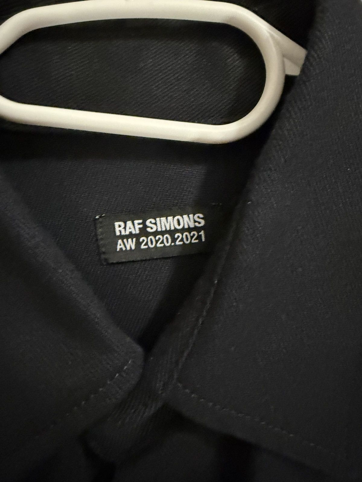Raf Simons RAF SIMONS LOGO PATCH SHIRT Size US XL / EU 56 / 4 - 4 Thumbnail