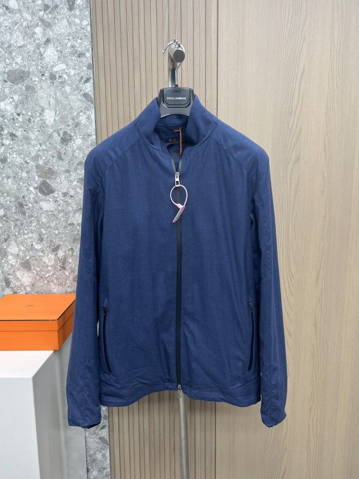Loro Piana Loro Piana Wool Flight Jacket Size L Size L / US 10 / IT 46 - 1 Thumbnail