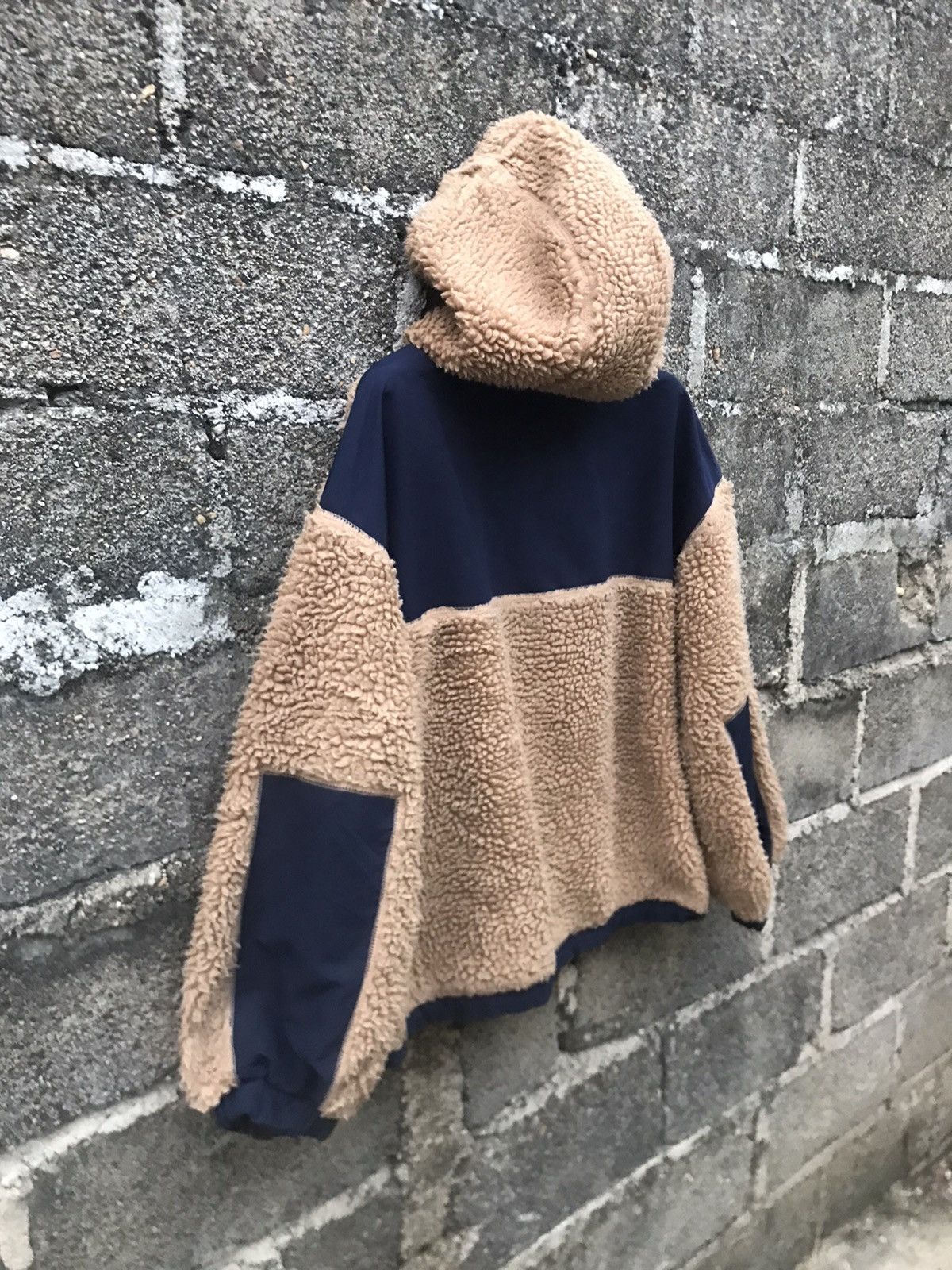 Japanese Brand 🌟Standart Progress Pageboy Hooded Two Tone Fleece Jacket Size US M / EU 48-50 / 2 - 14 Thumbnail