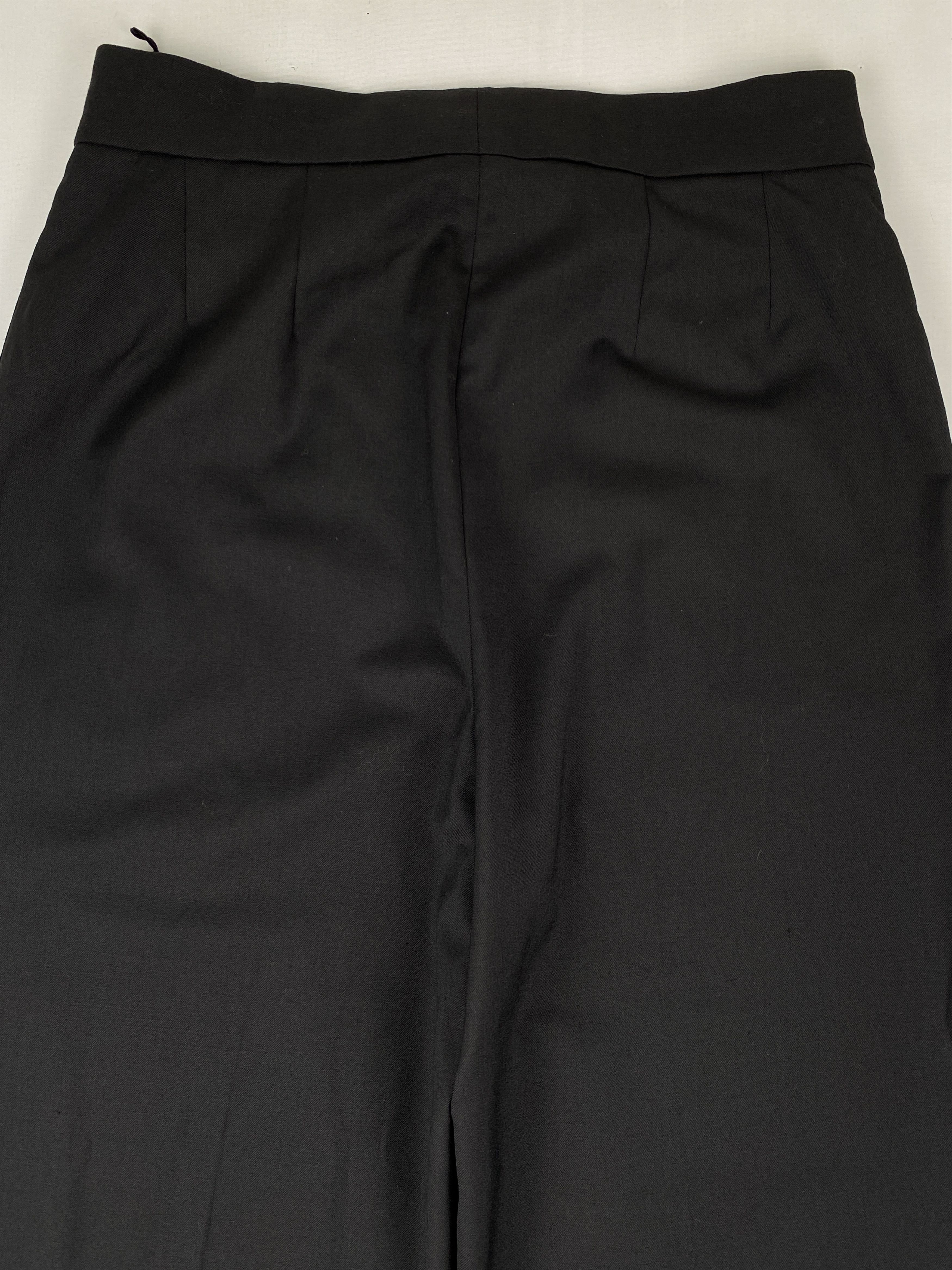 Fendi Roma Highwaist Black Trousers Size 30" / US 8 / IT 44 - 8 Thumbnail
