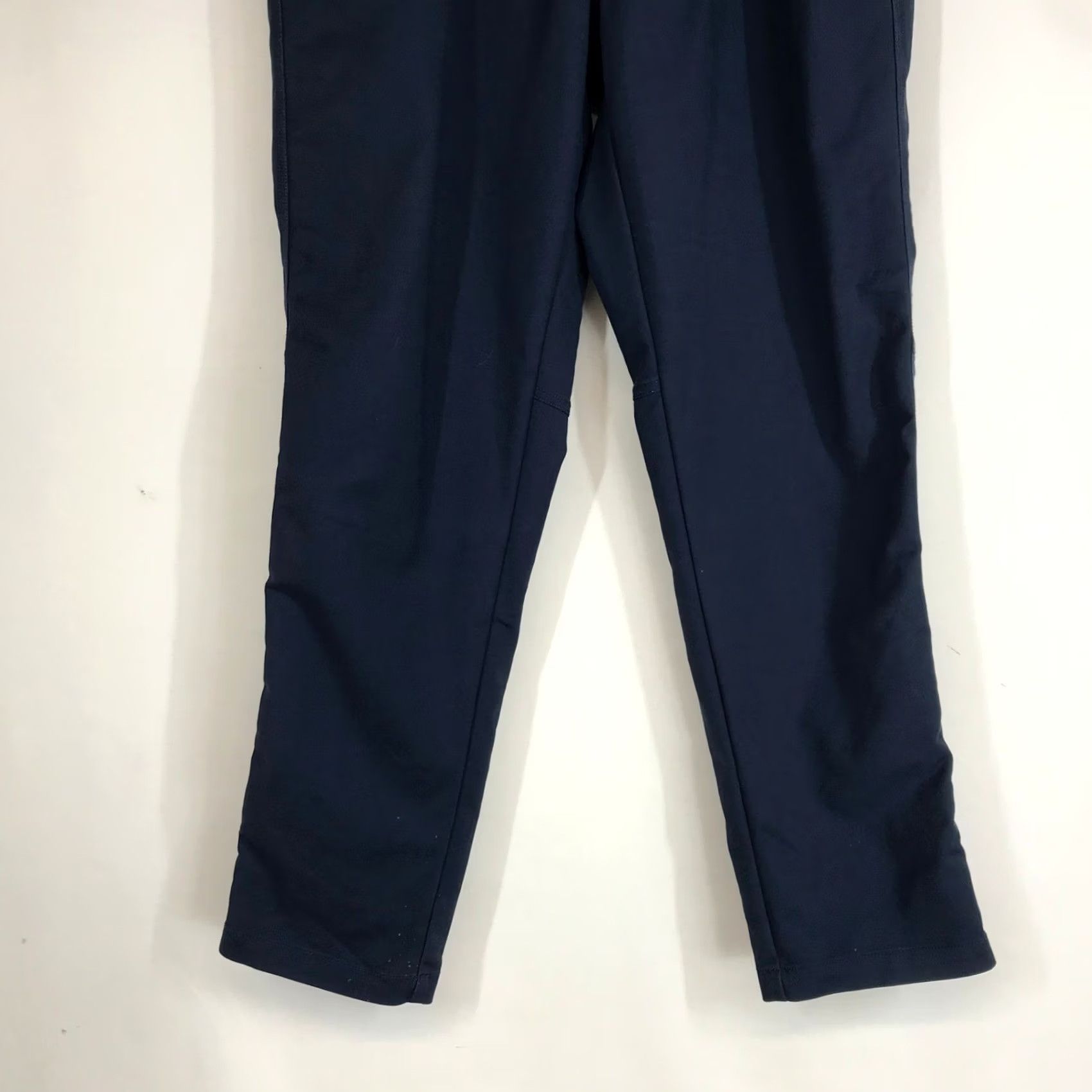 Vintage Bearbottom Clothing Mens Navy Blue Chino Pants Elastic Waist 30in Inseam 30 L Size 30 Straight Khaki/Blue Navy Size US 30 / EU 46 - 3 Thumbnail