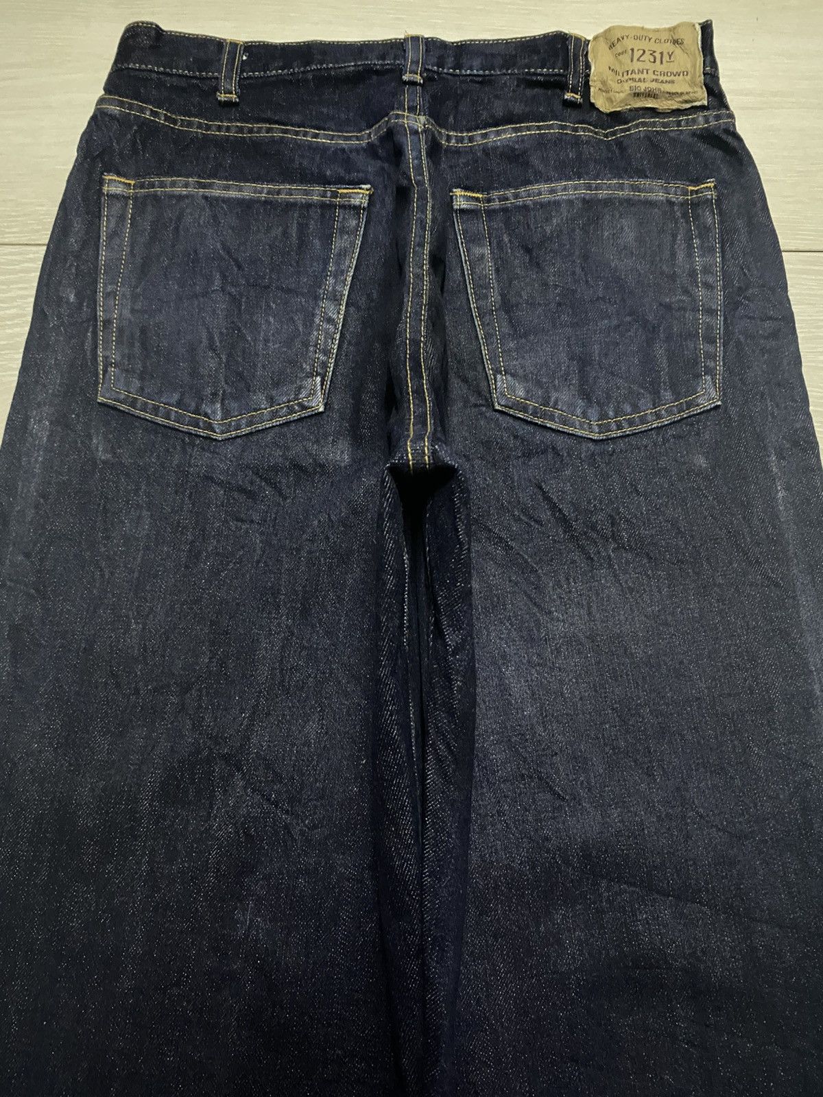 Big John Big john Universal Global Jeans Navy Blue Distressed Jeans Size US 28 / EU 44 - 4 Thumbnail