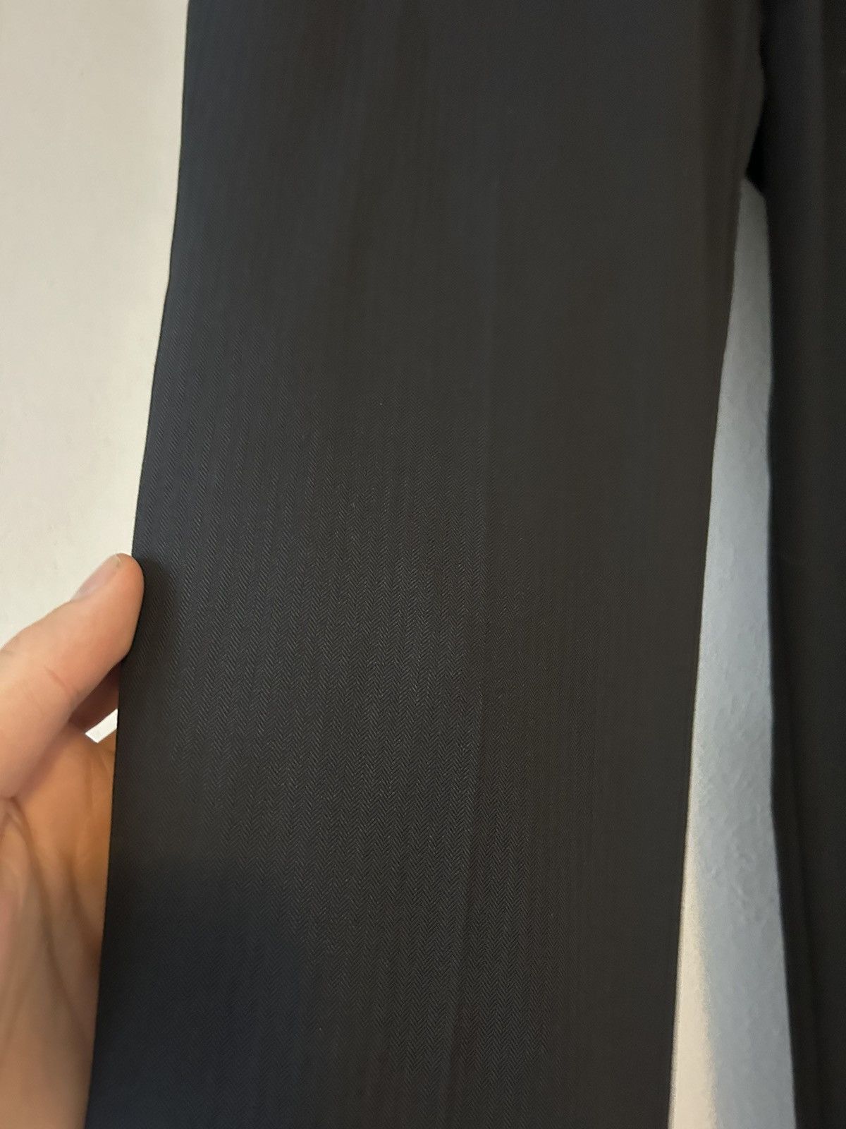 Maison Margiela Maison Martin Margiela Subtle Striped Virgin Wool Trousers Size US 32 / EU 48 - 4 Thumbnail