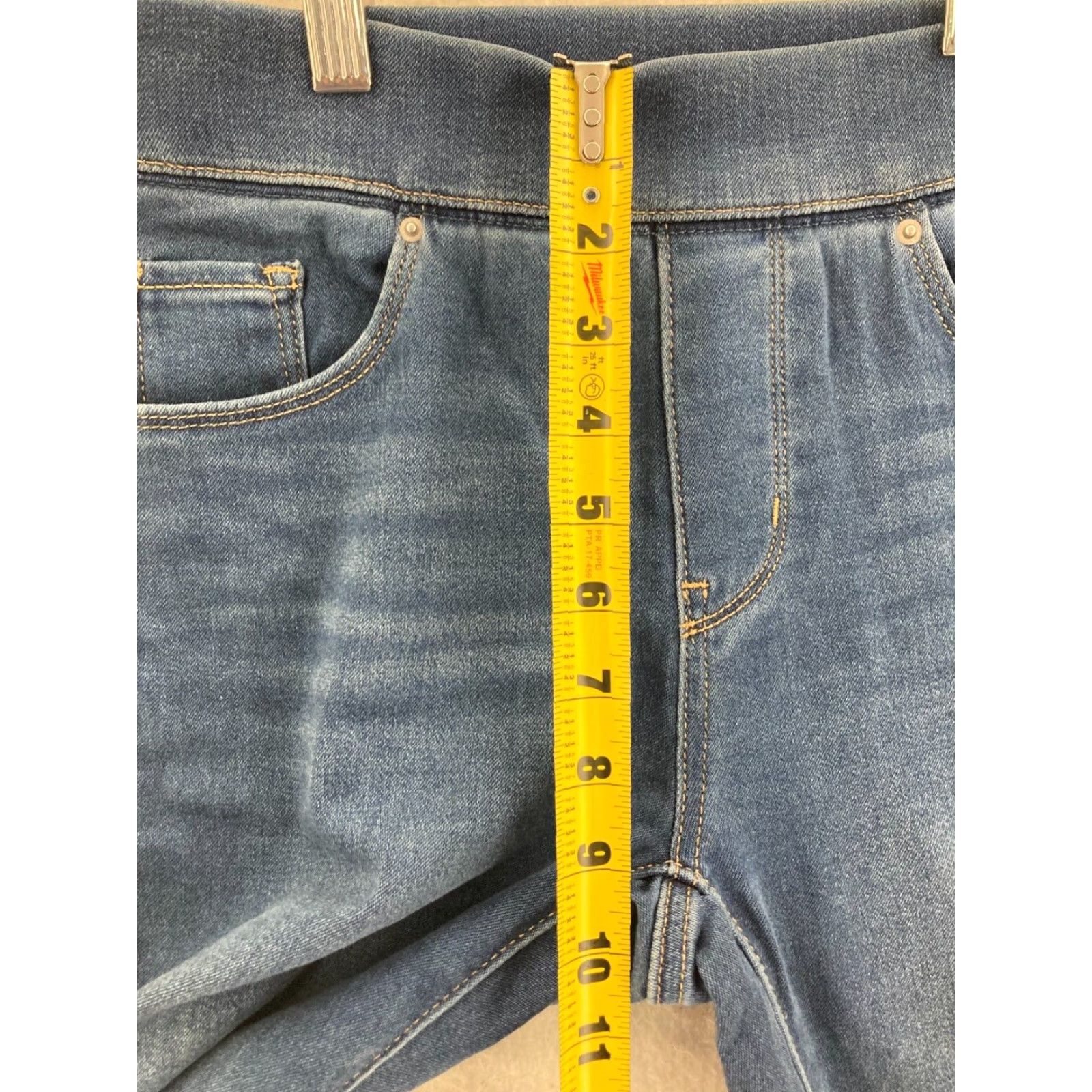 Levi's Legging Shaping Levis Womens 26 Blue stretch denim Size 26" / US 2 / IT 38 - 4 Thumbnail