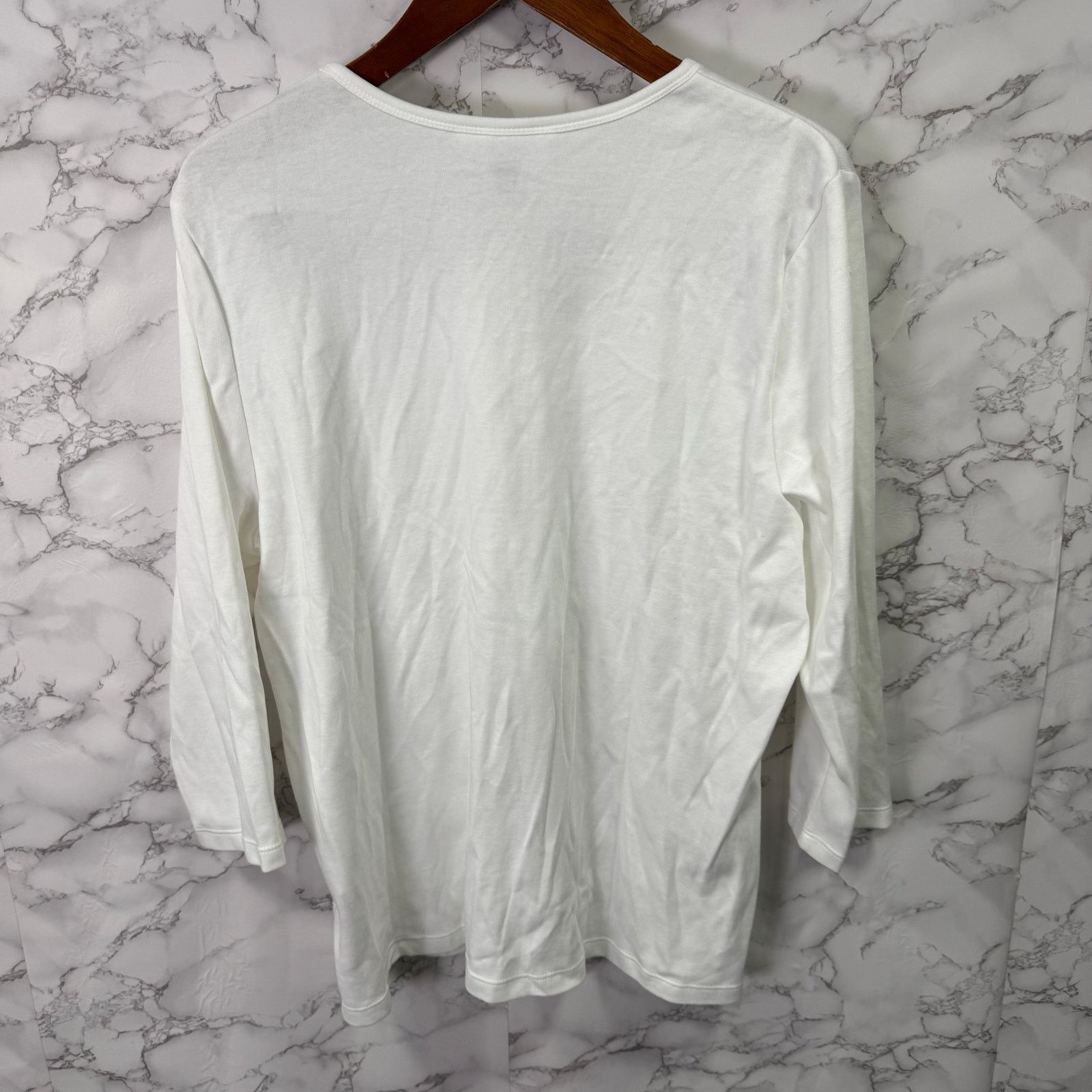 Other Karen Scott Women’s Blouse Top sz XL V-Neck NEW #G531 Size XL / US 12-14 / IT 48-50 - 2 Thumbnail